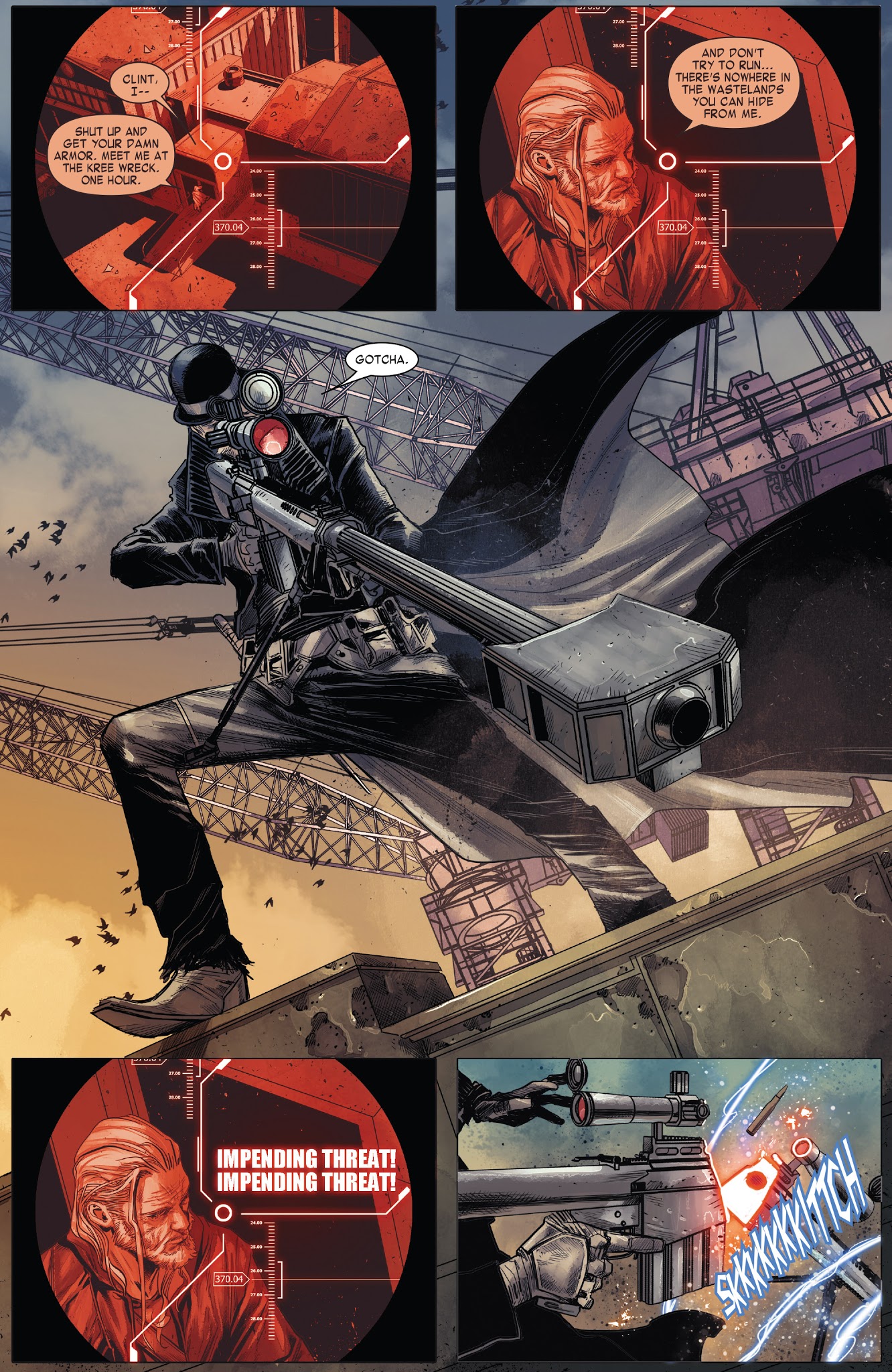 Read online Old Man Hawkeye comic -  Issue #4 - 7