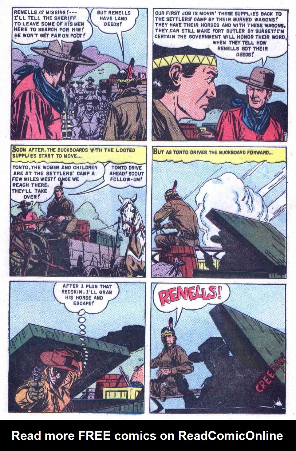 Read online Lone Ranger's Companion Tonto comic -  Issue #6 - 17