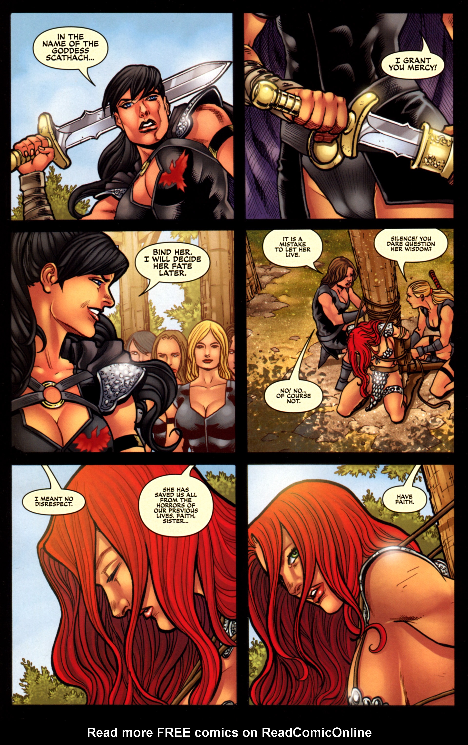 Read online Red Sonja Raven comic -  Issue # Full - 4