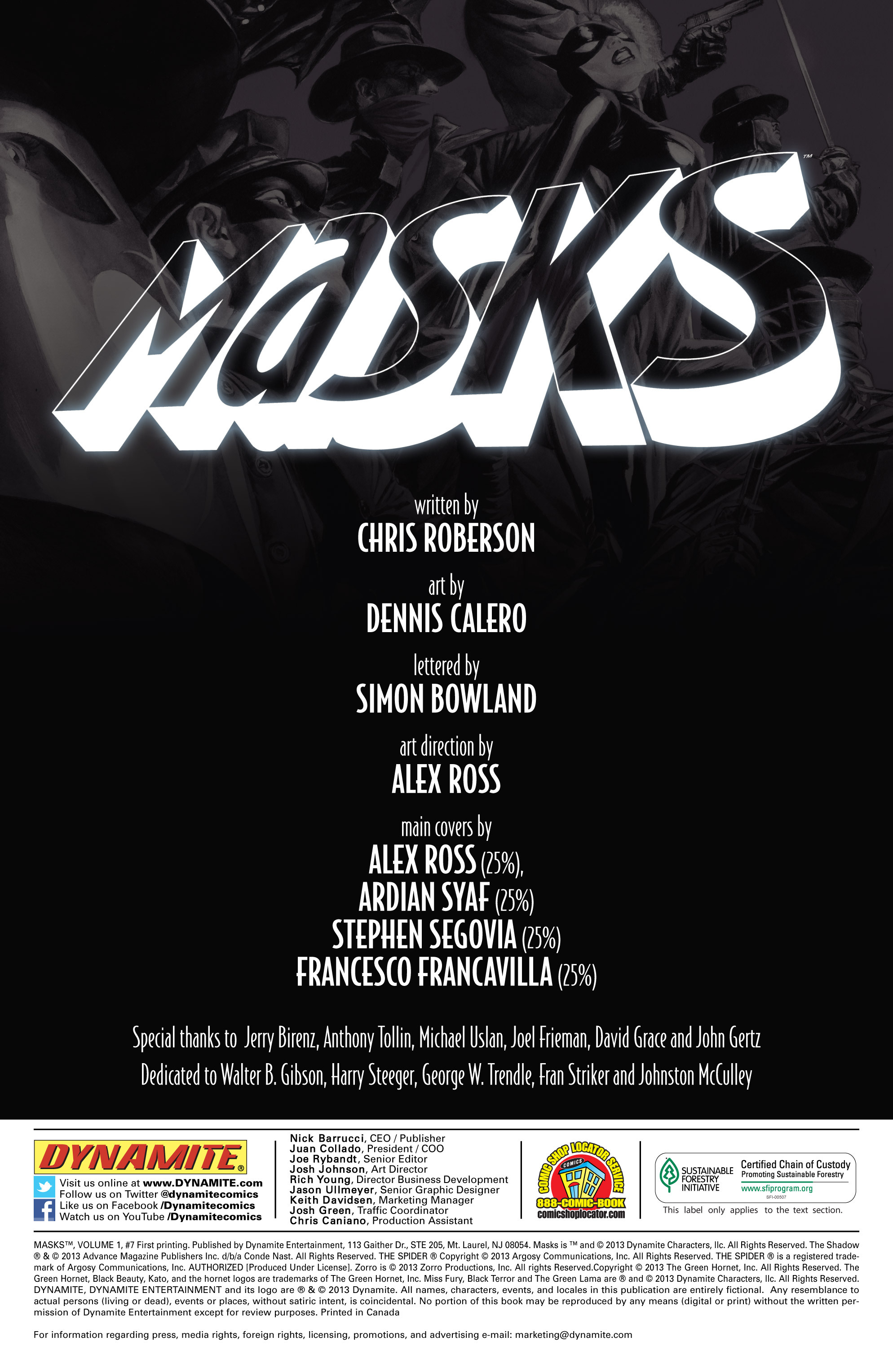 Read online Masks comic -  Issue #7 - 5