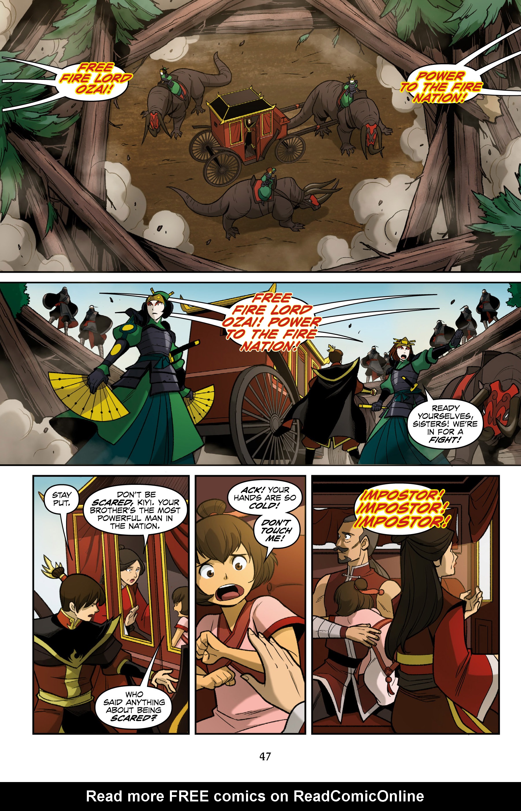 Read online Nickelodeon Avatar: The Last Airbender - Smoke and Shadow comic -  Issue # Part 1 - 47