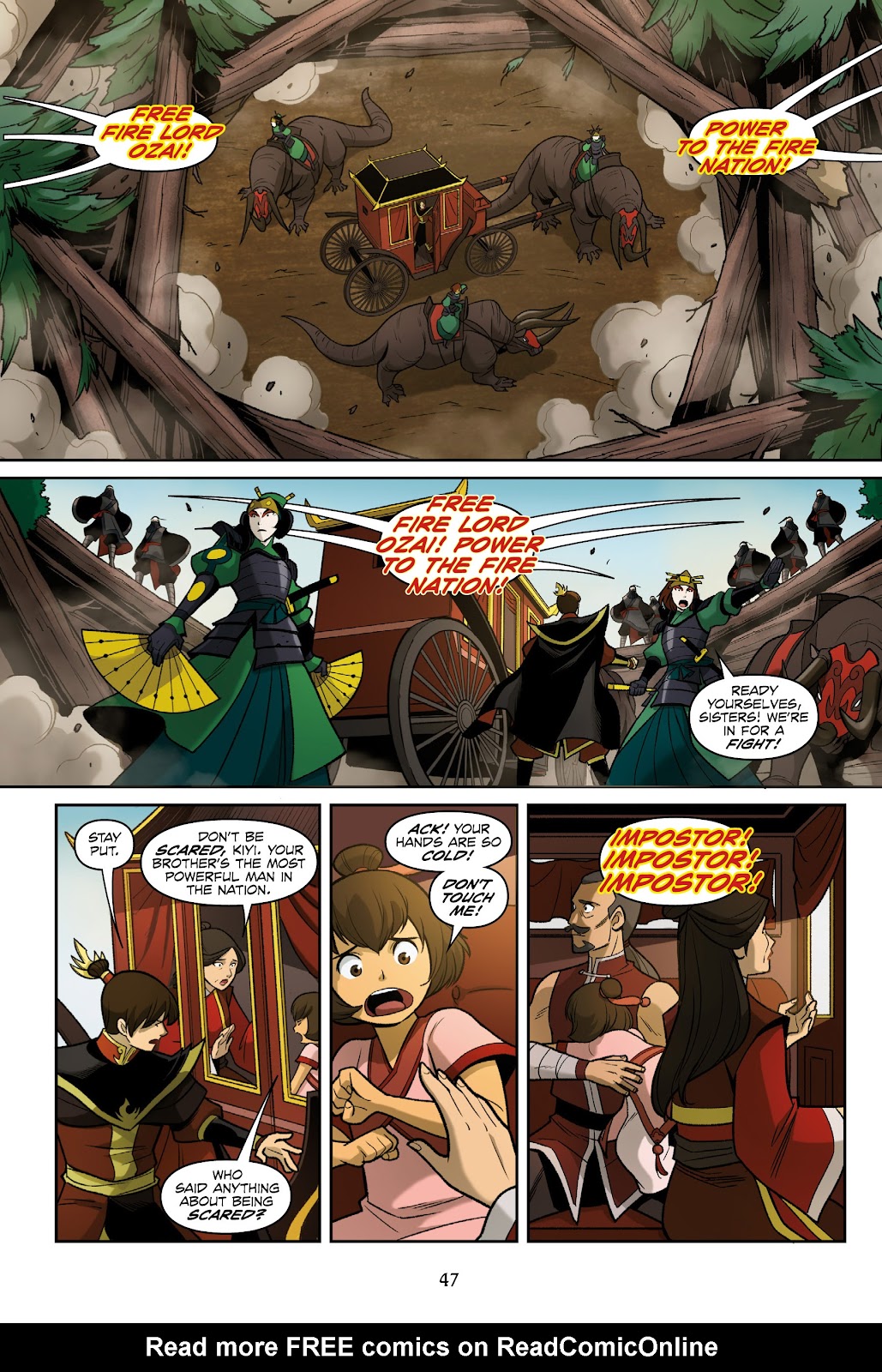 Nickelodeon Avatar: The Last Airbender - Smoke and Shadow issue Part 1 - Page 47