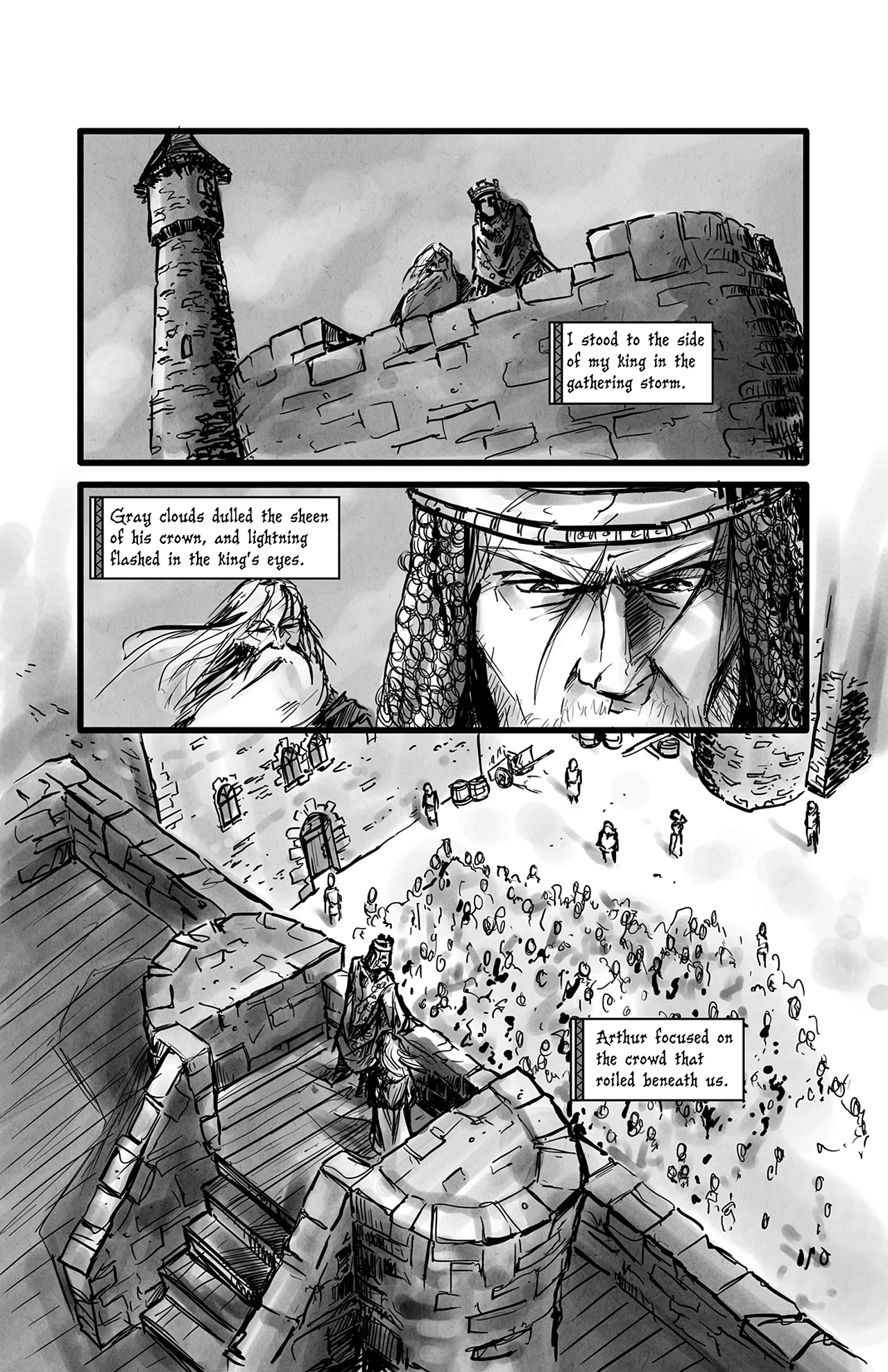 Read online Knights of the Living Dead comic -  Issue #1 - 4