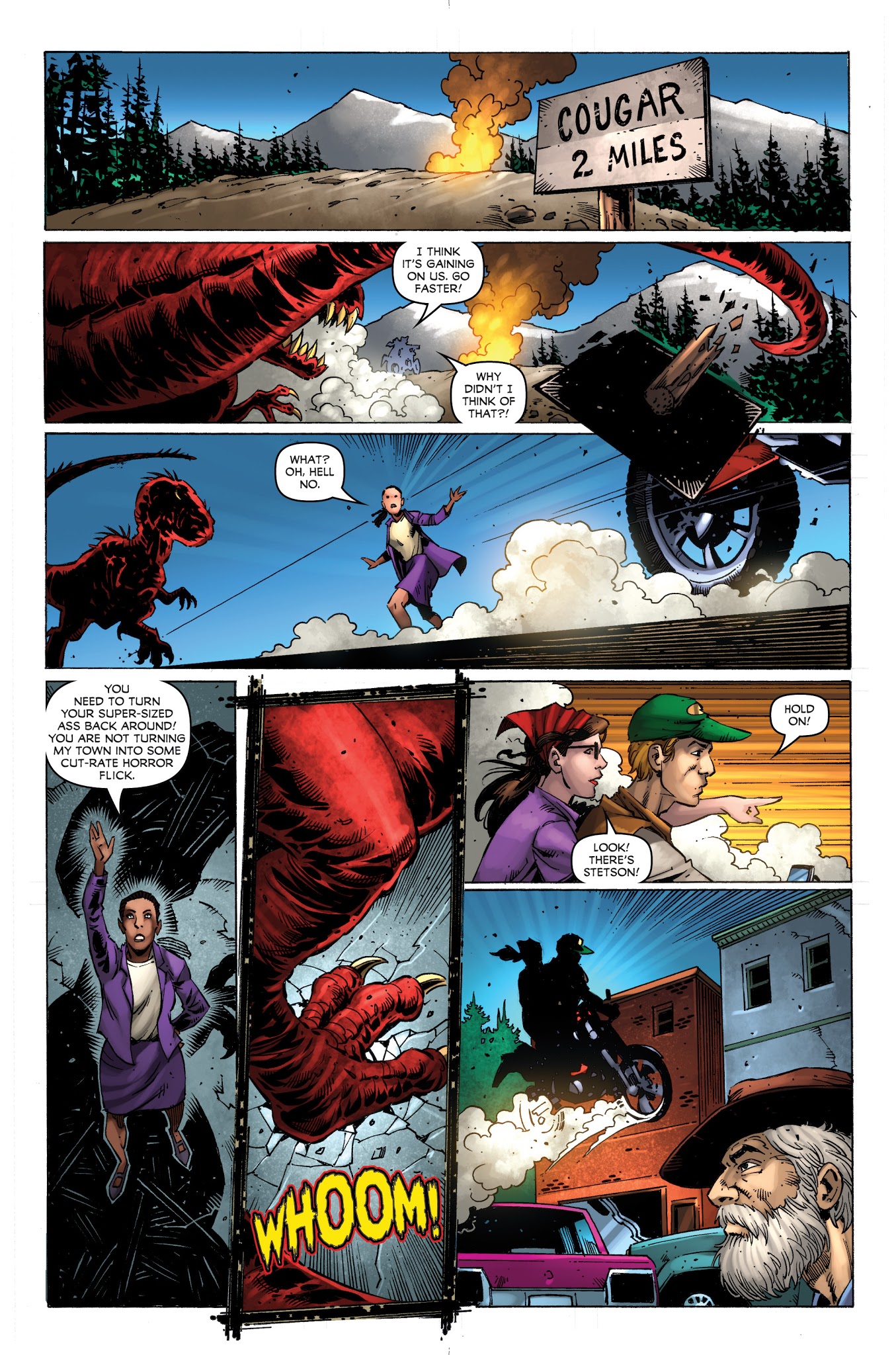Read online Volcanosaurus comic -  Issue #2 - 13
