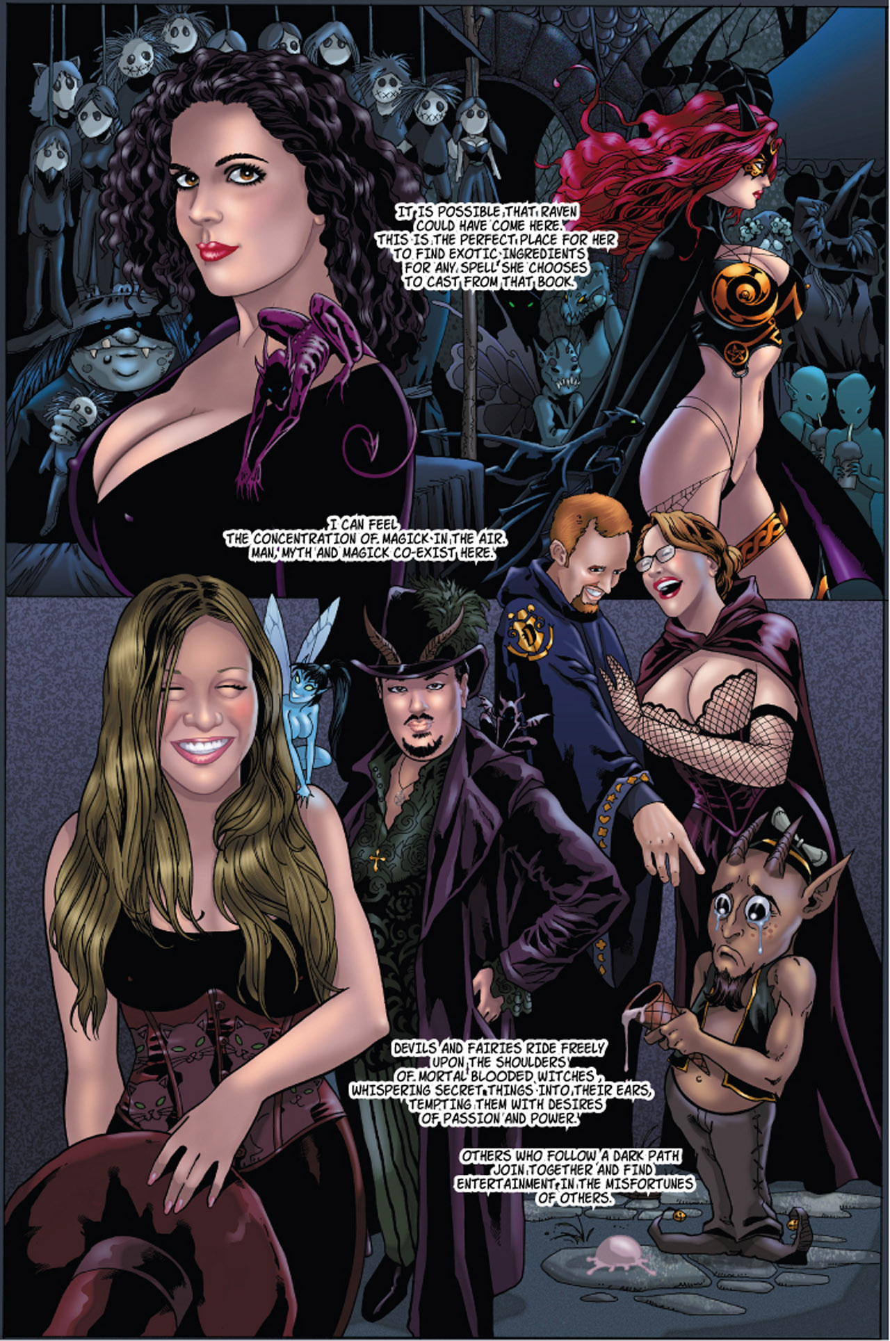 Read online Tarot: Witch of the Black Rose comic -  Issue #55 - 7