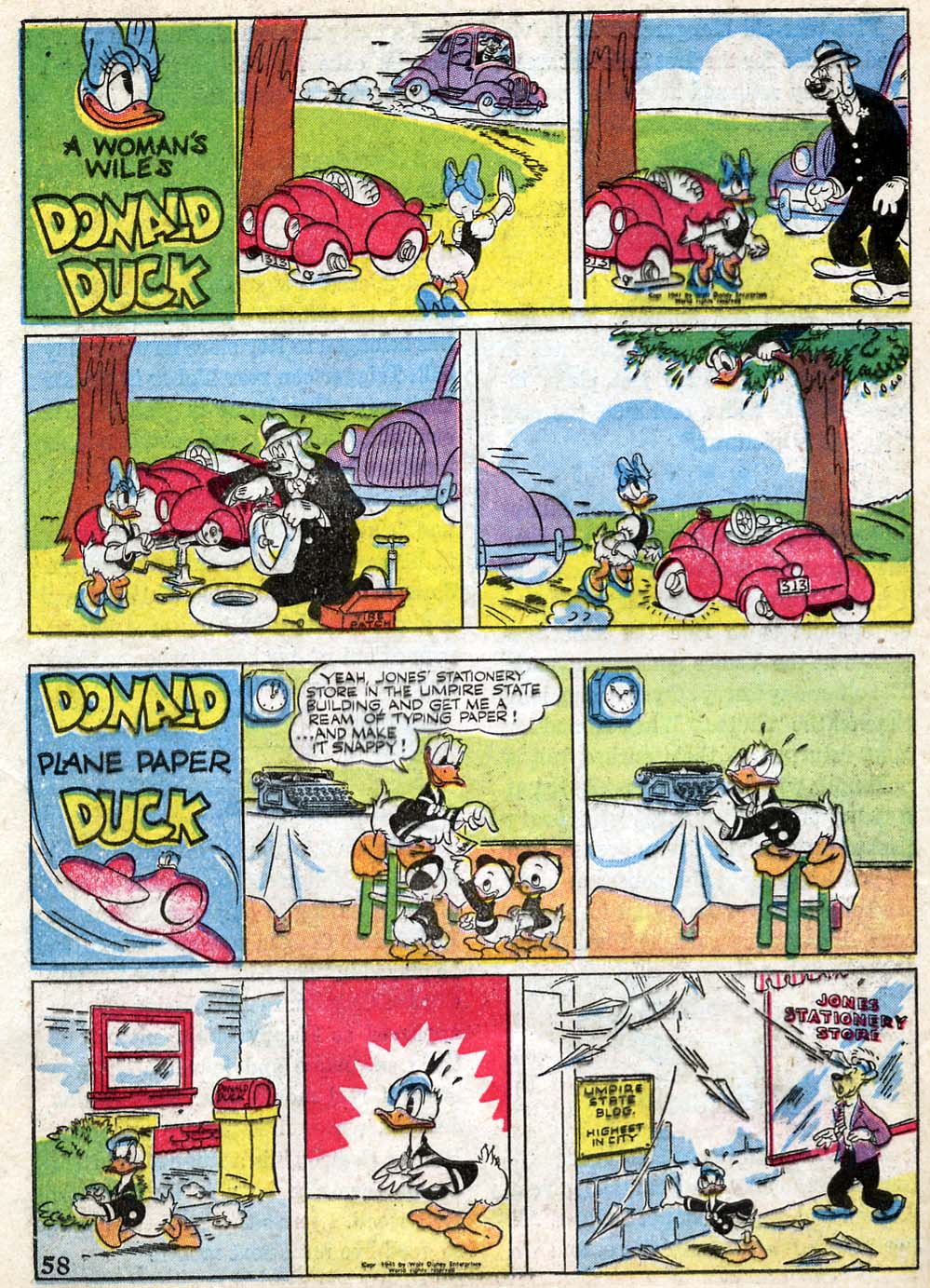 Read online Walt Disney's Comics and Stories comic -  Issue #36 - 60