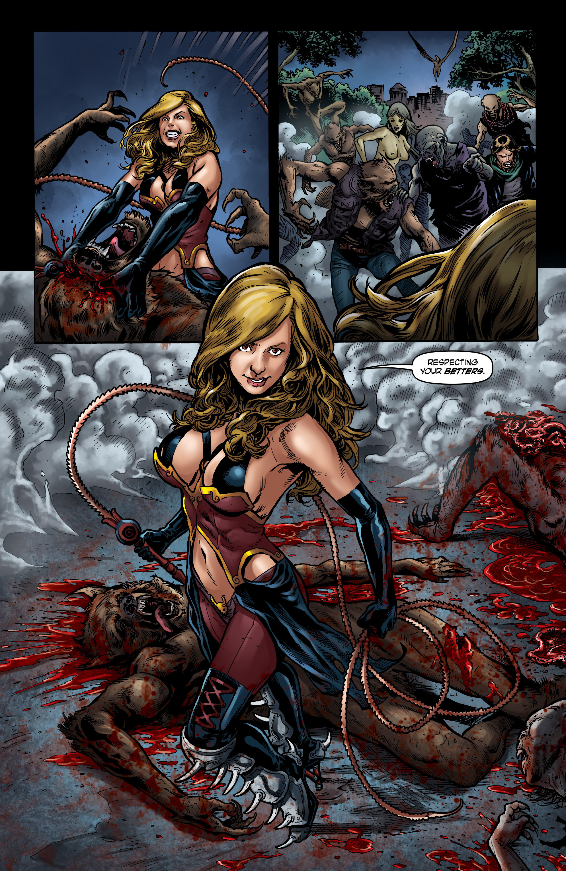 Read online Hellina (2016) comic -  Issue #1 - 9