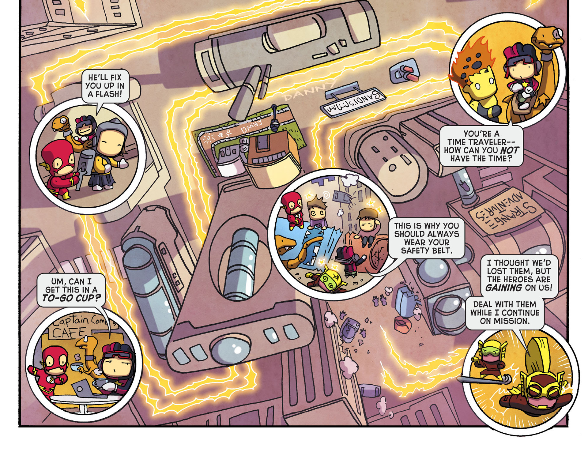 Read online Scribblenauts Unmasked: A Crisis of Imagination comic -  Issue #9 - 4