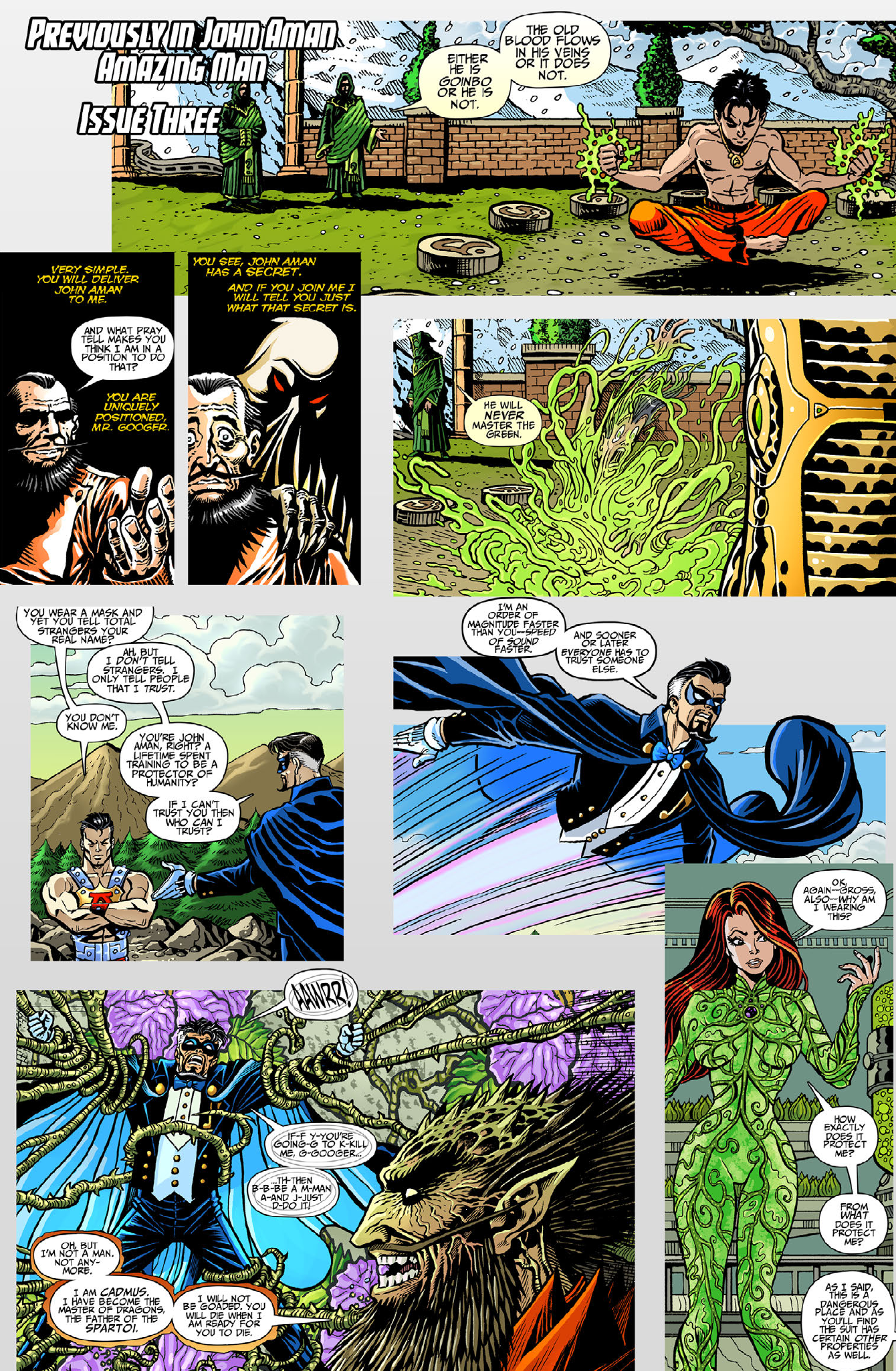 Read online John Aman Amazing Man comic -  Issue #6 - 4