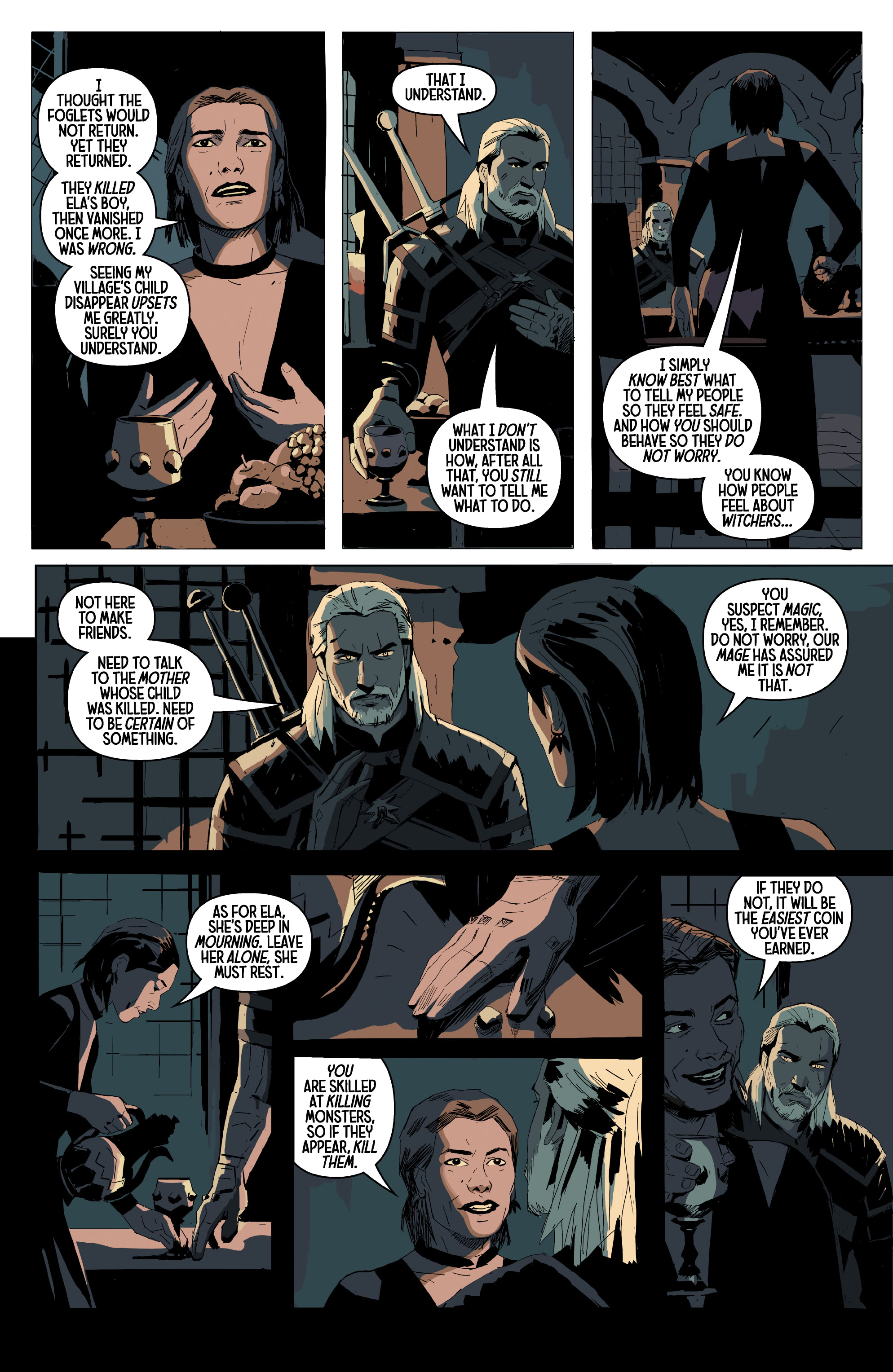 Read online The Witcher: Fading Memories comic -  Issue #2 - 7