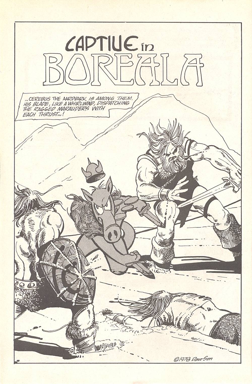 Read online Cerebus comic -  Issue #2 - 6