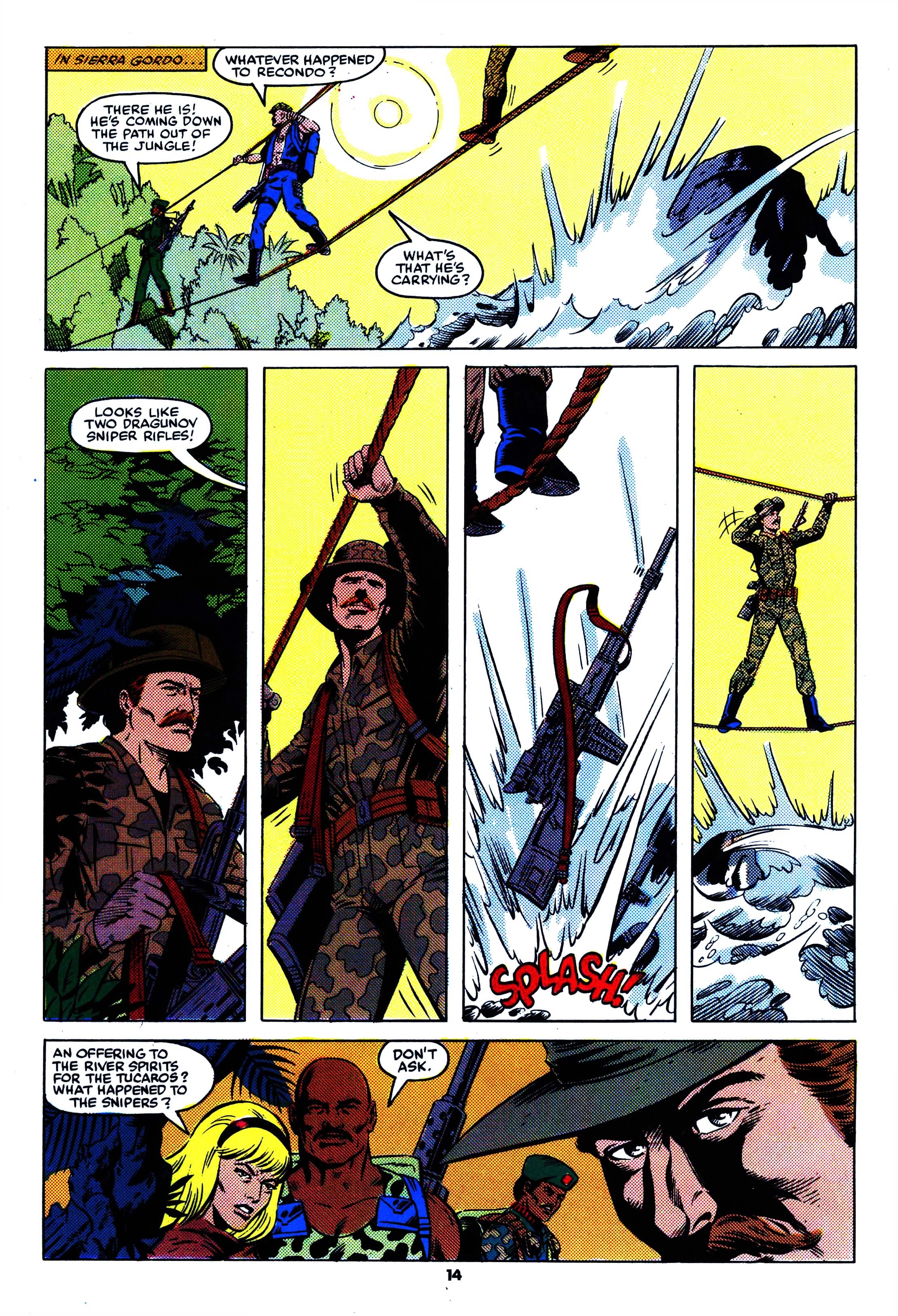 Read online Action Force comic -  Issue #36 - 14