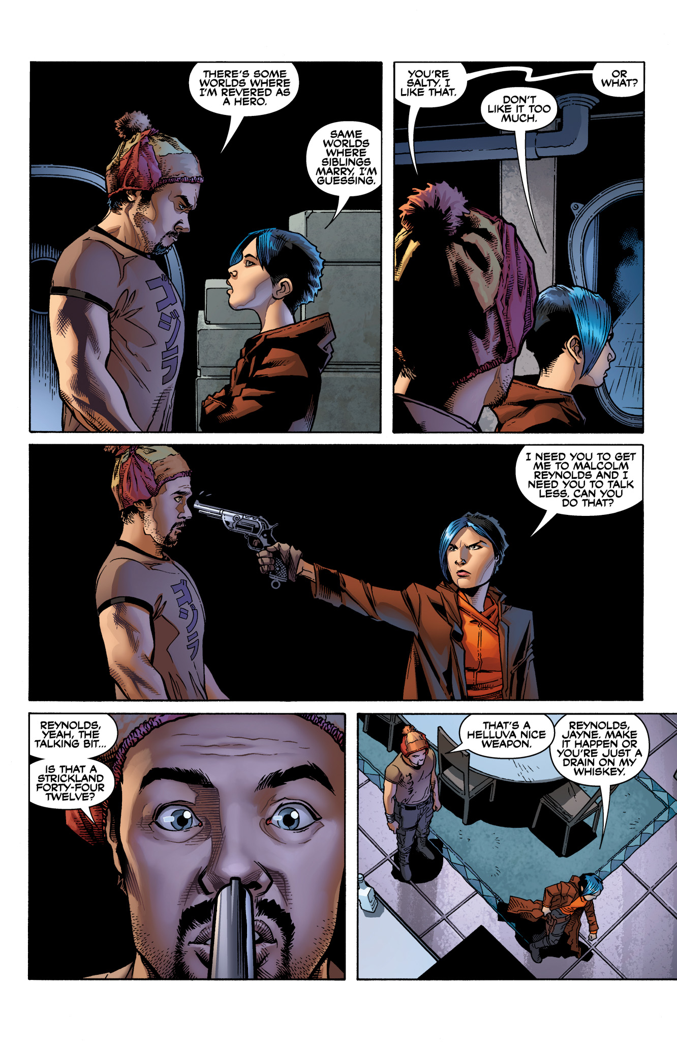 Read online Serenity: Firefly Class 03-K64  Leaves on the Wind comic -  Issue #2 - 5