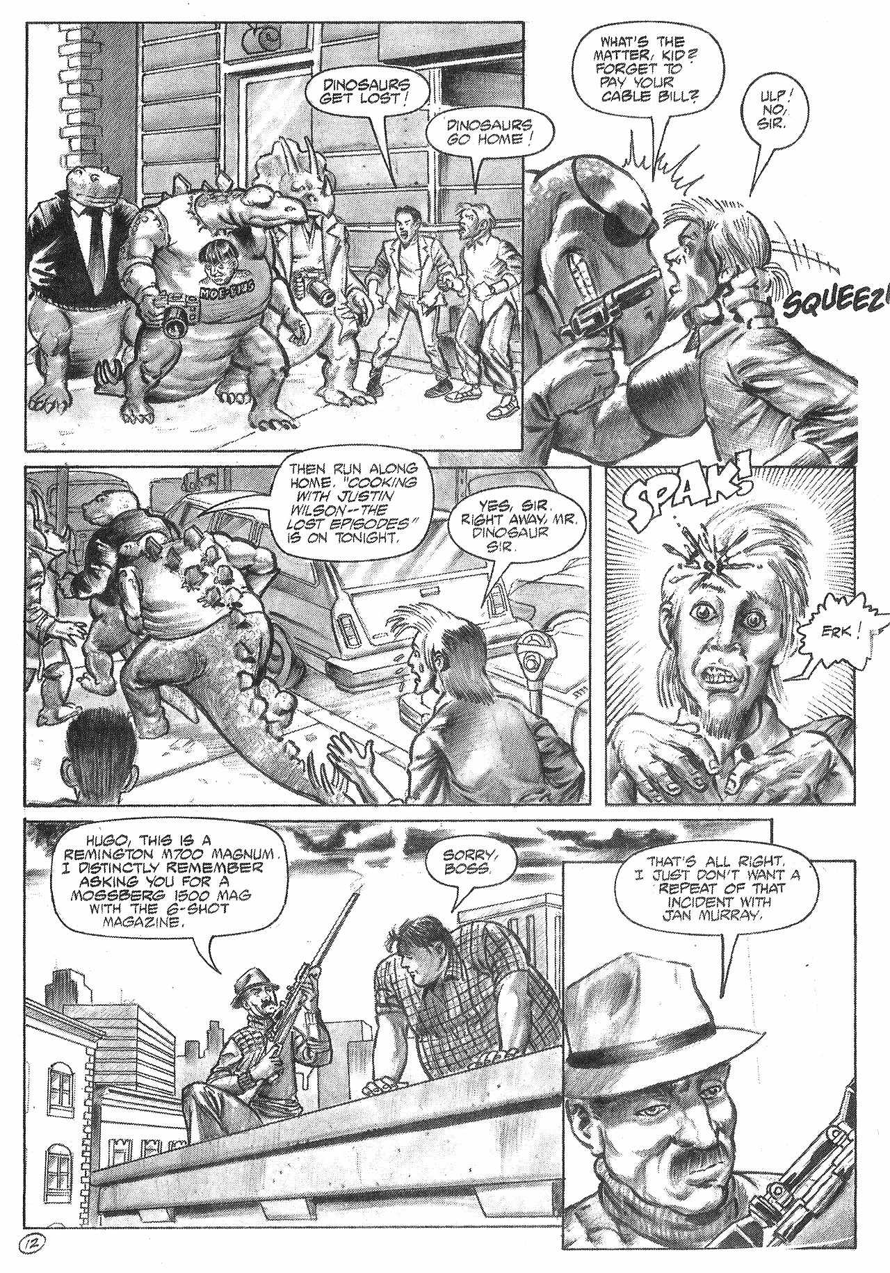 Read online Dinosaurs For Hire (1988) comic -  Issue #4 - 14