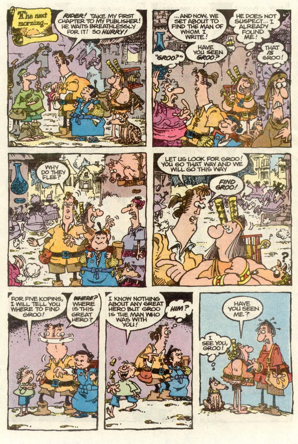 Read online Sergio Aragonés Groo the Wanderer comic -  Issue #70 - 7