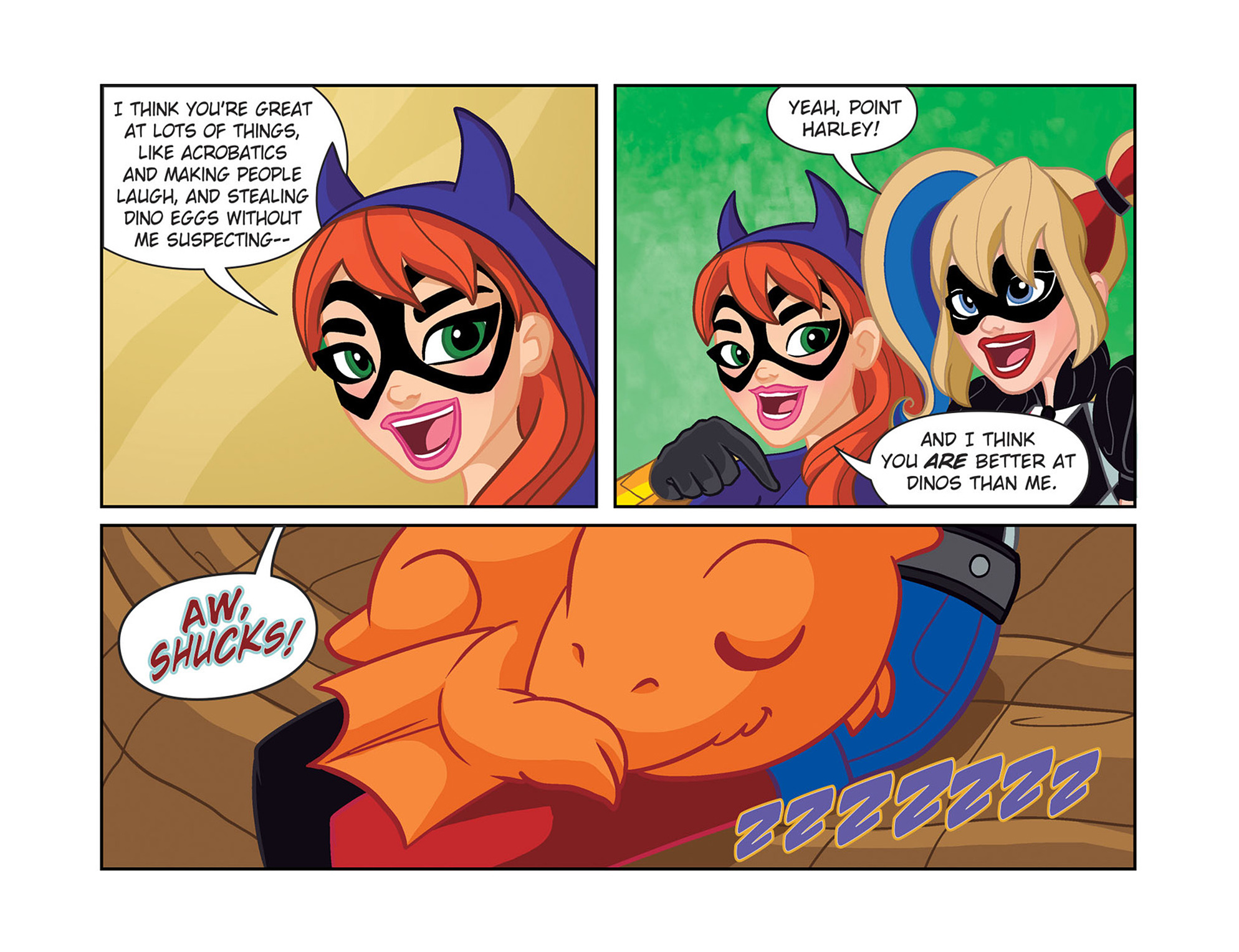 Read online DC Super Hero Girls: Past Times at Super Hero High comic -  Issue #11 - 17
