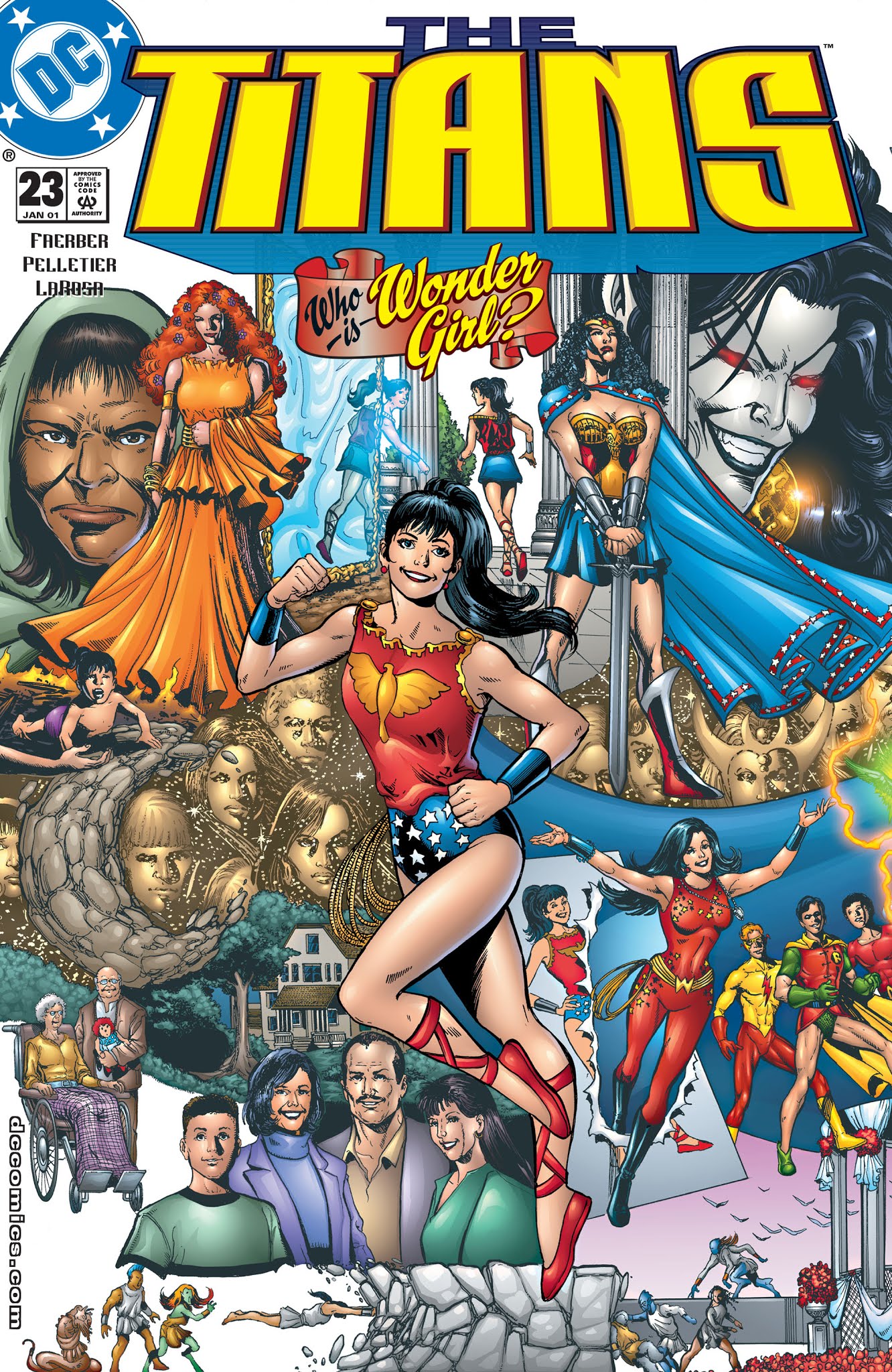 Read online The Titans (1999) comic -  Issue #23 - 1
