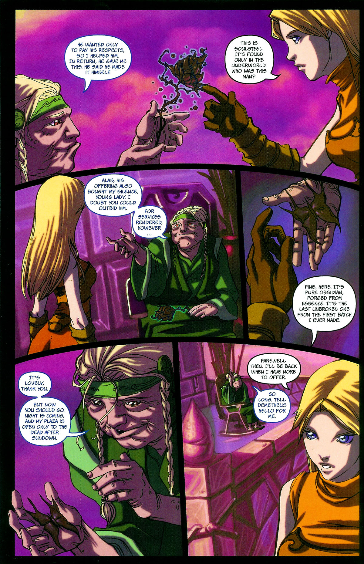 Read online Exalted comic -  Issue #3 - 12