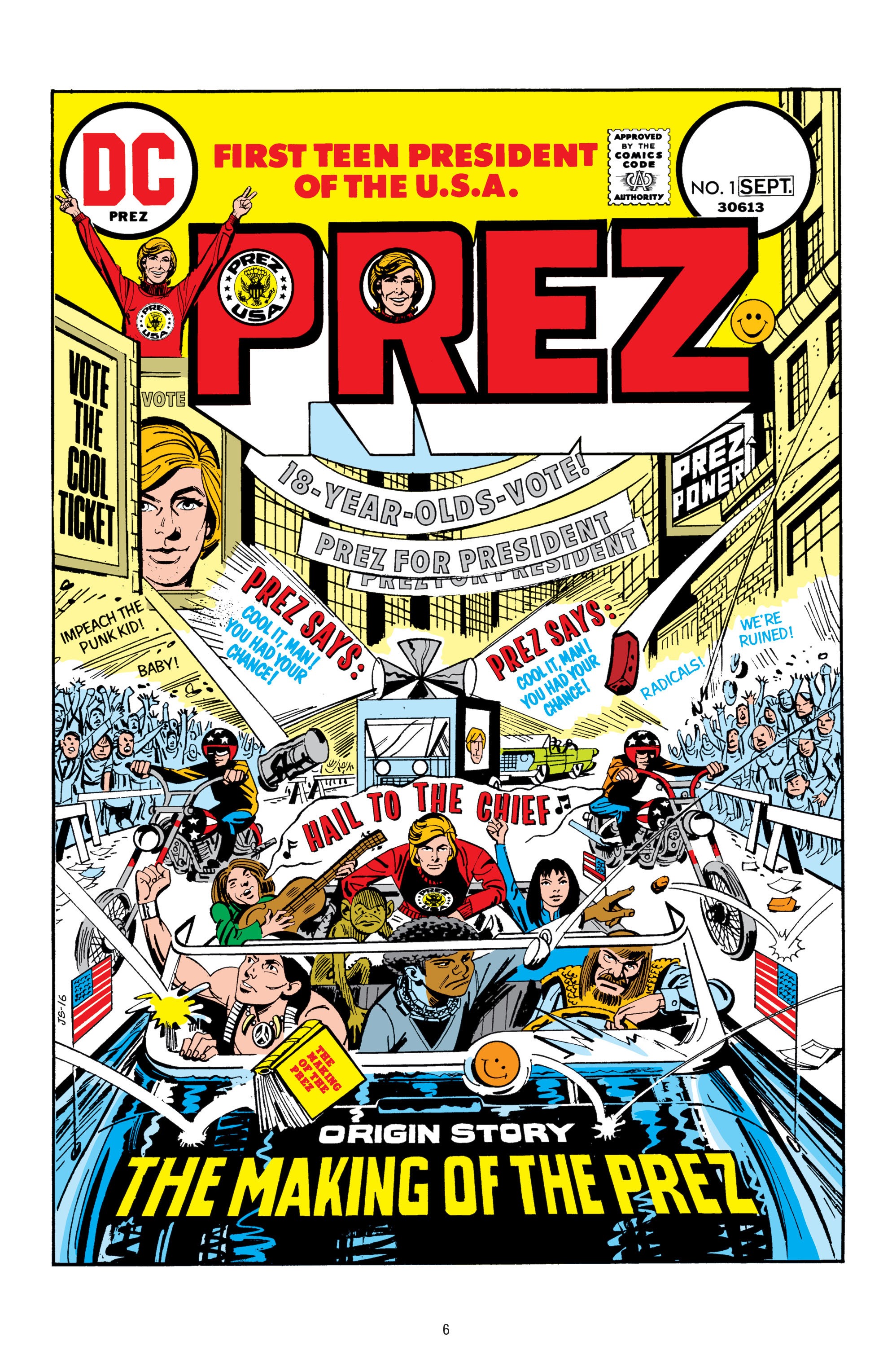 Read online Prez: The First Teen President comic -  Issue # TPB (Part 1) - 5