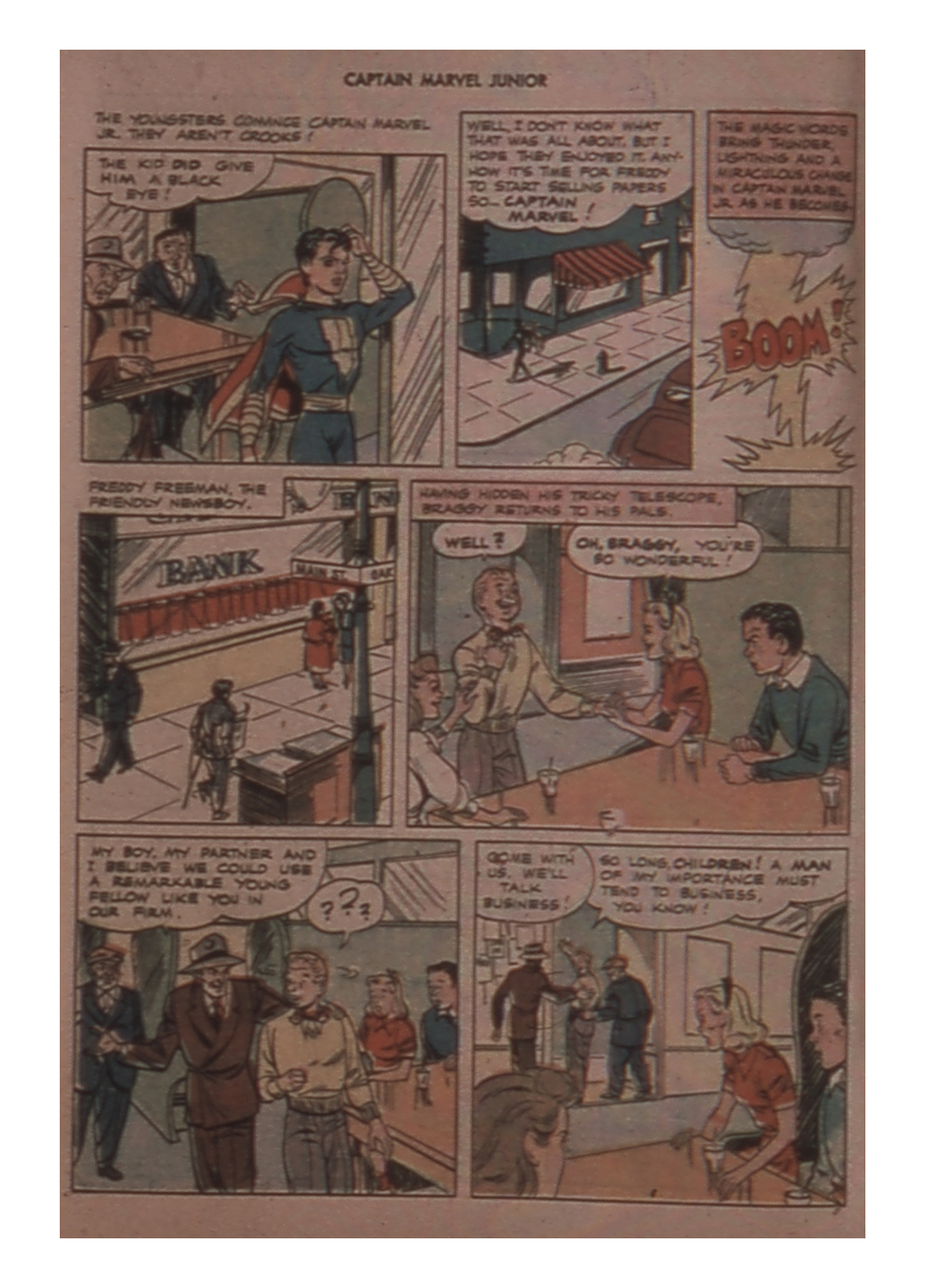 Read online Captain Marvel, Jr. comic -  Issue #56 - 28