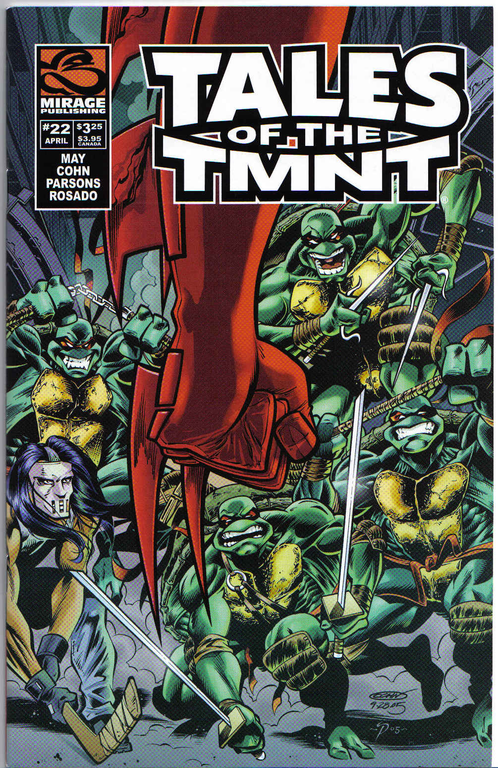 Read online Tales of the TMNT comic -  Issue #22 - 1