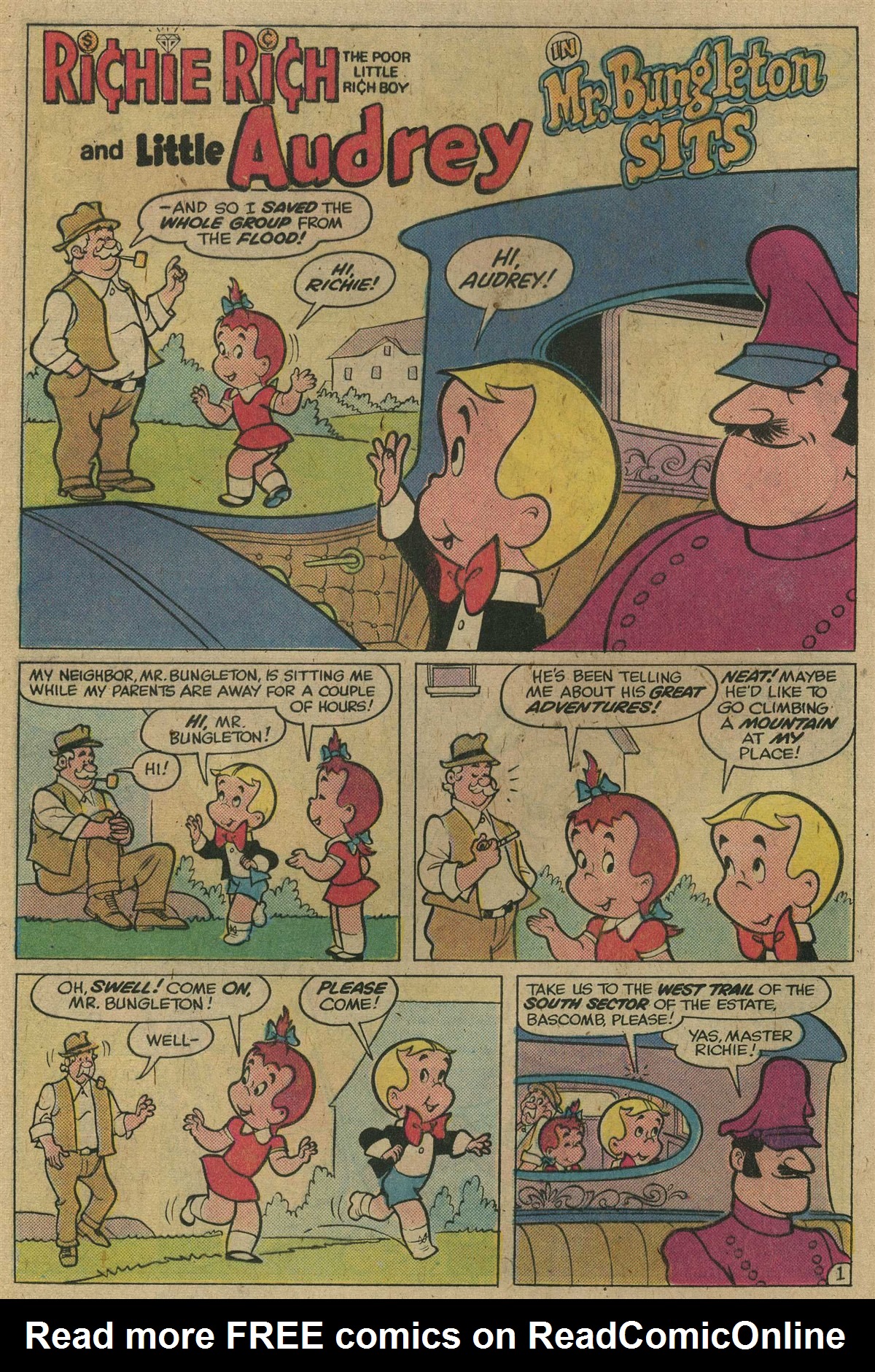 Read online Richie Rich & His Girl Friends comic -  Issue #8 - 12
