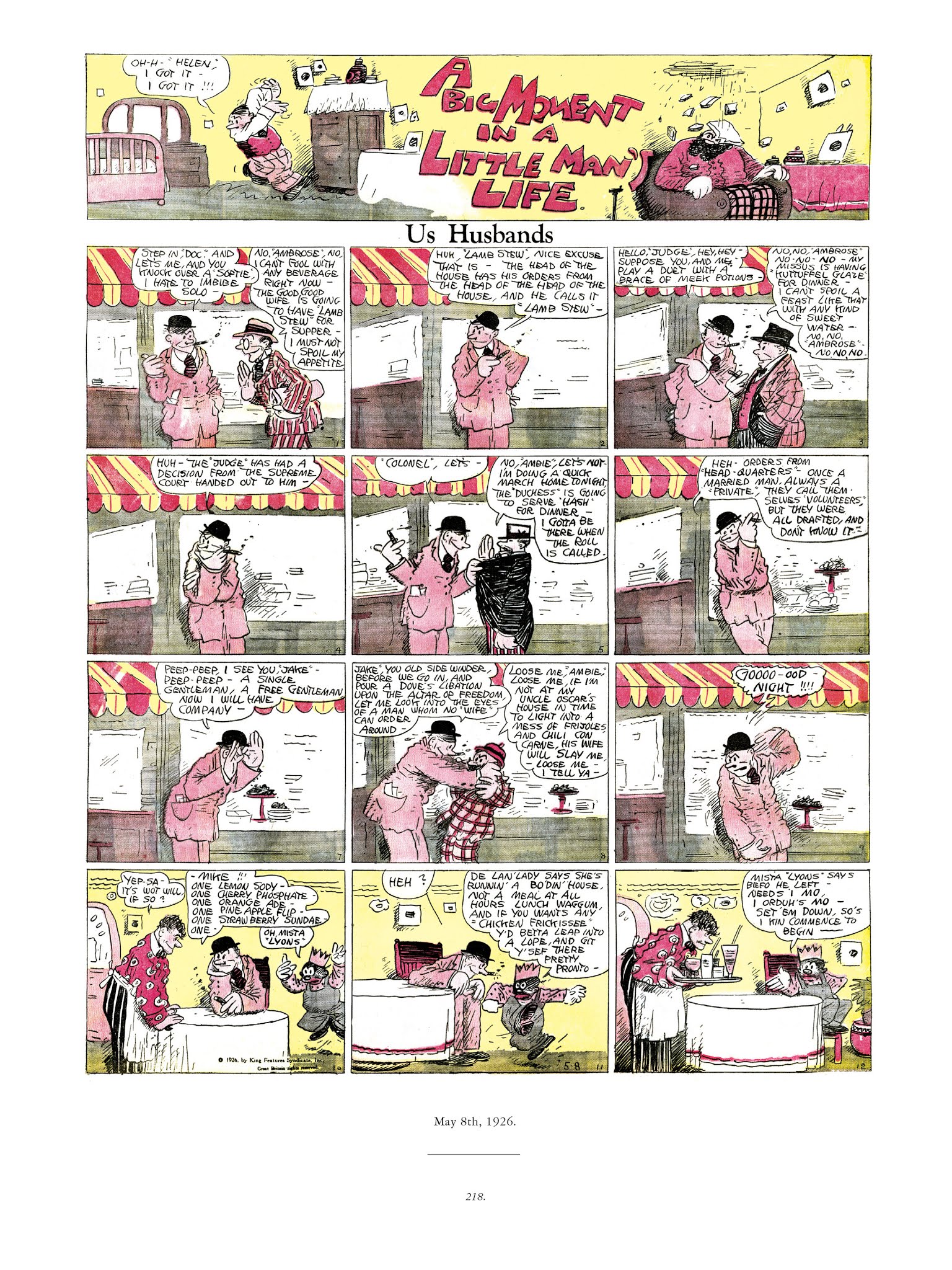 Read online Krazy & Ignatz comic -  Issue # TPB 3 - 218