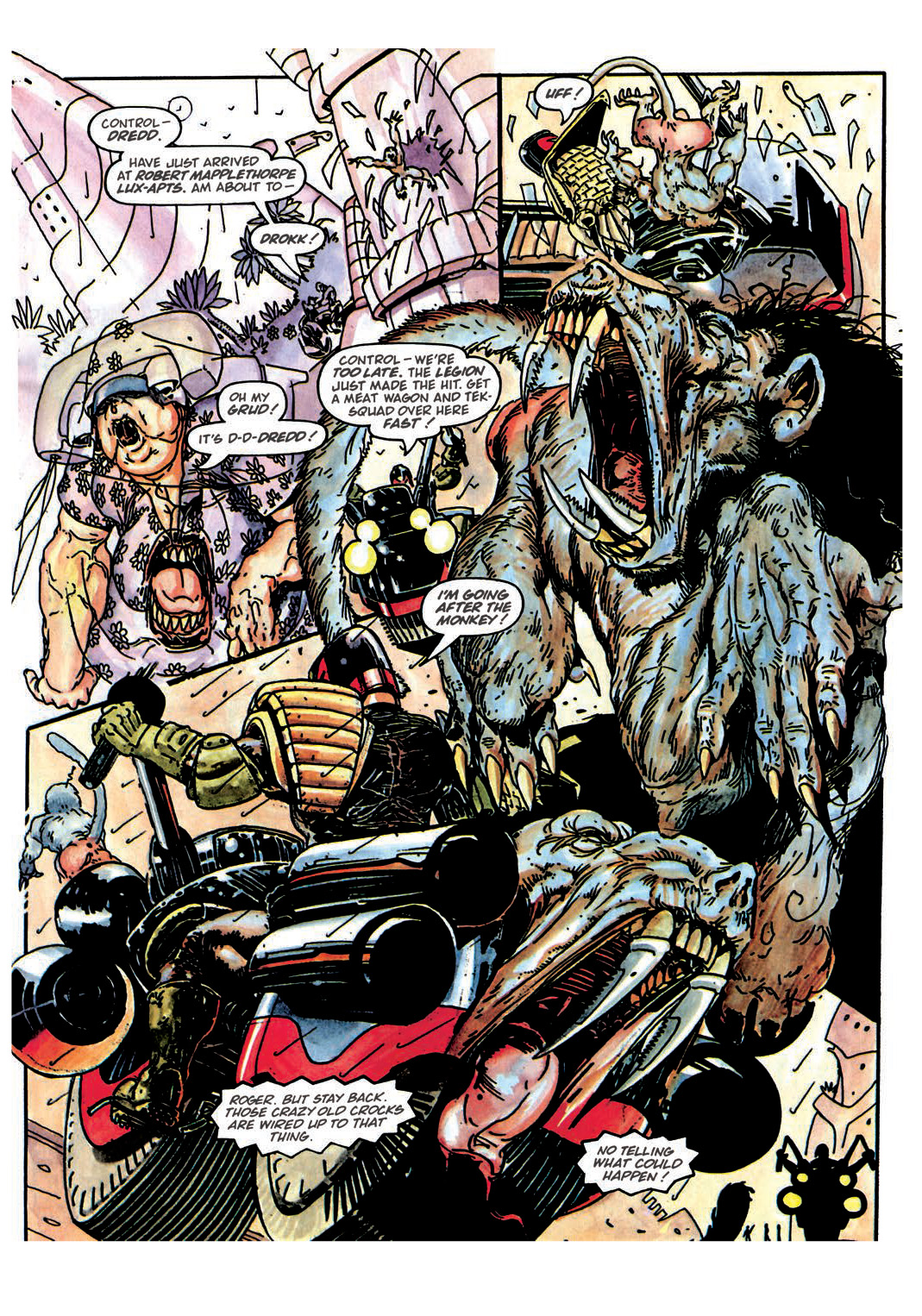 Read online Judge Dredd [Collections - Rebellion] comic -  Issue # TPB Judge Dredd - Heavy Metal Dredd - 86