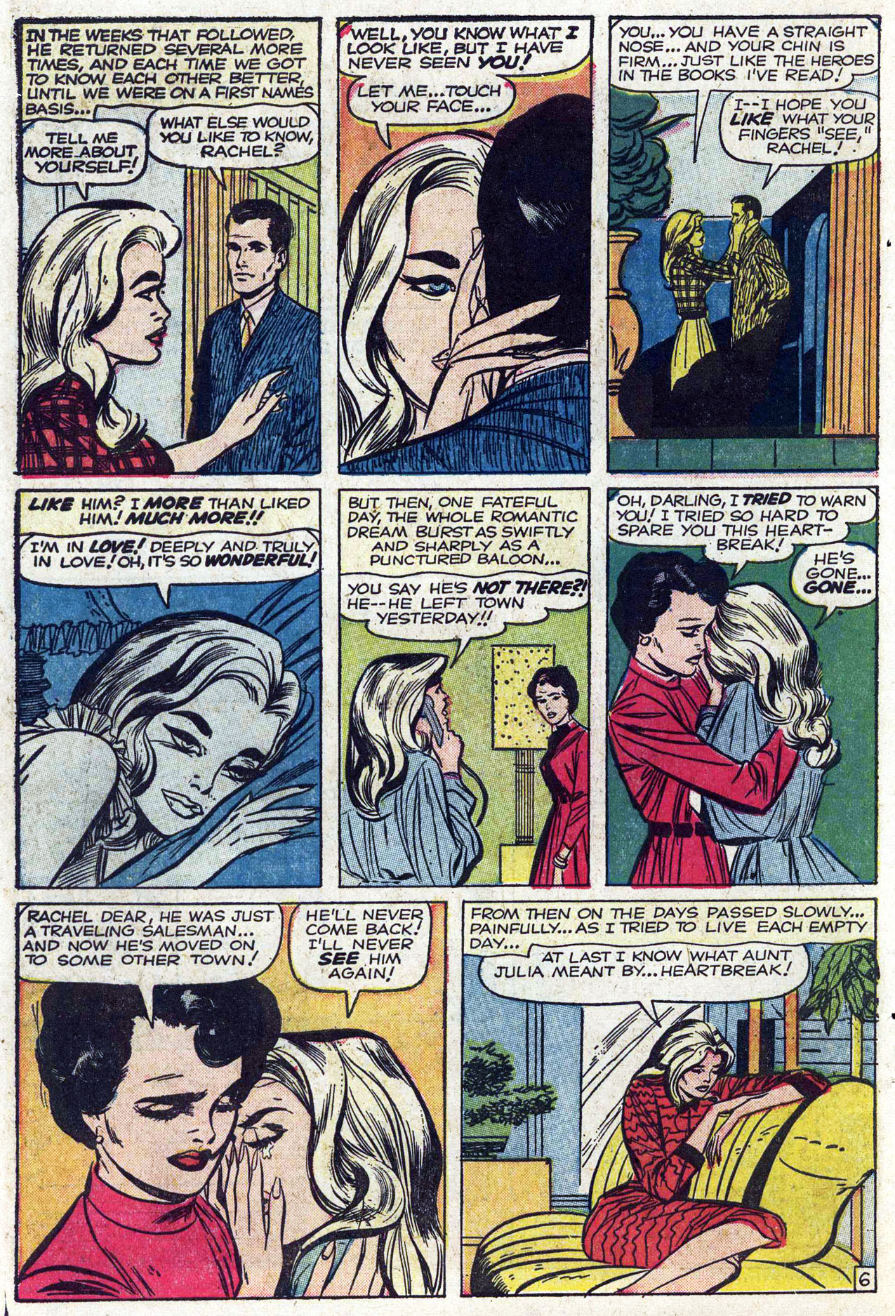 Read online Love Romances comic -  Issue #100 - 10