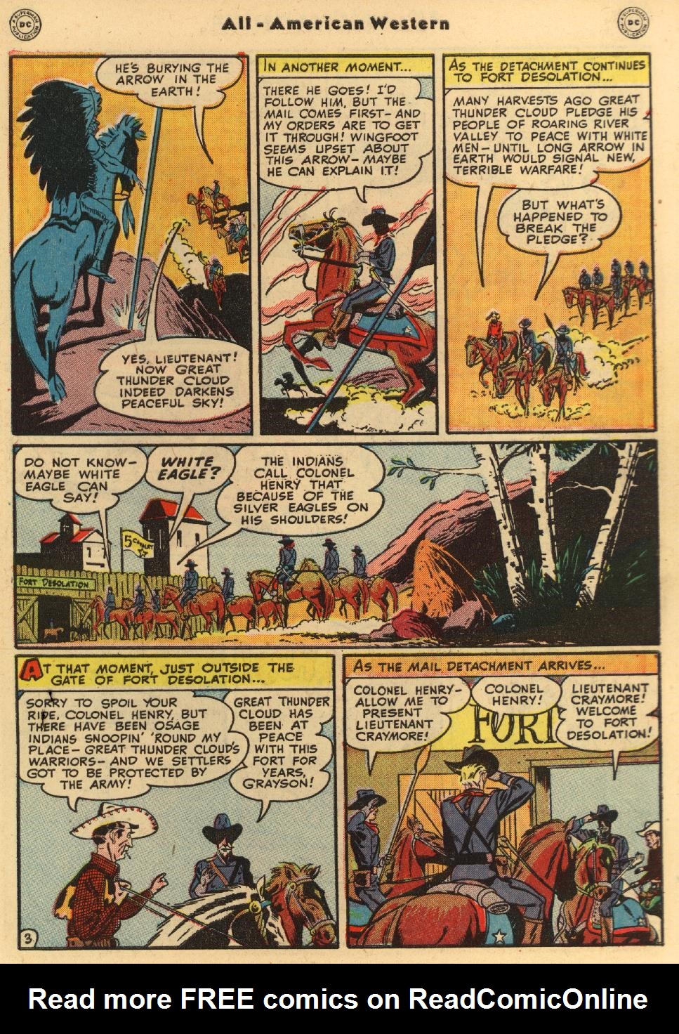 Read online All-American Western comic -  Issue #107 - 45