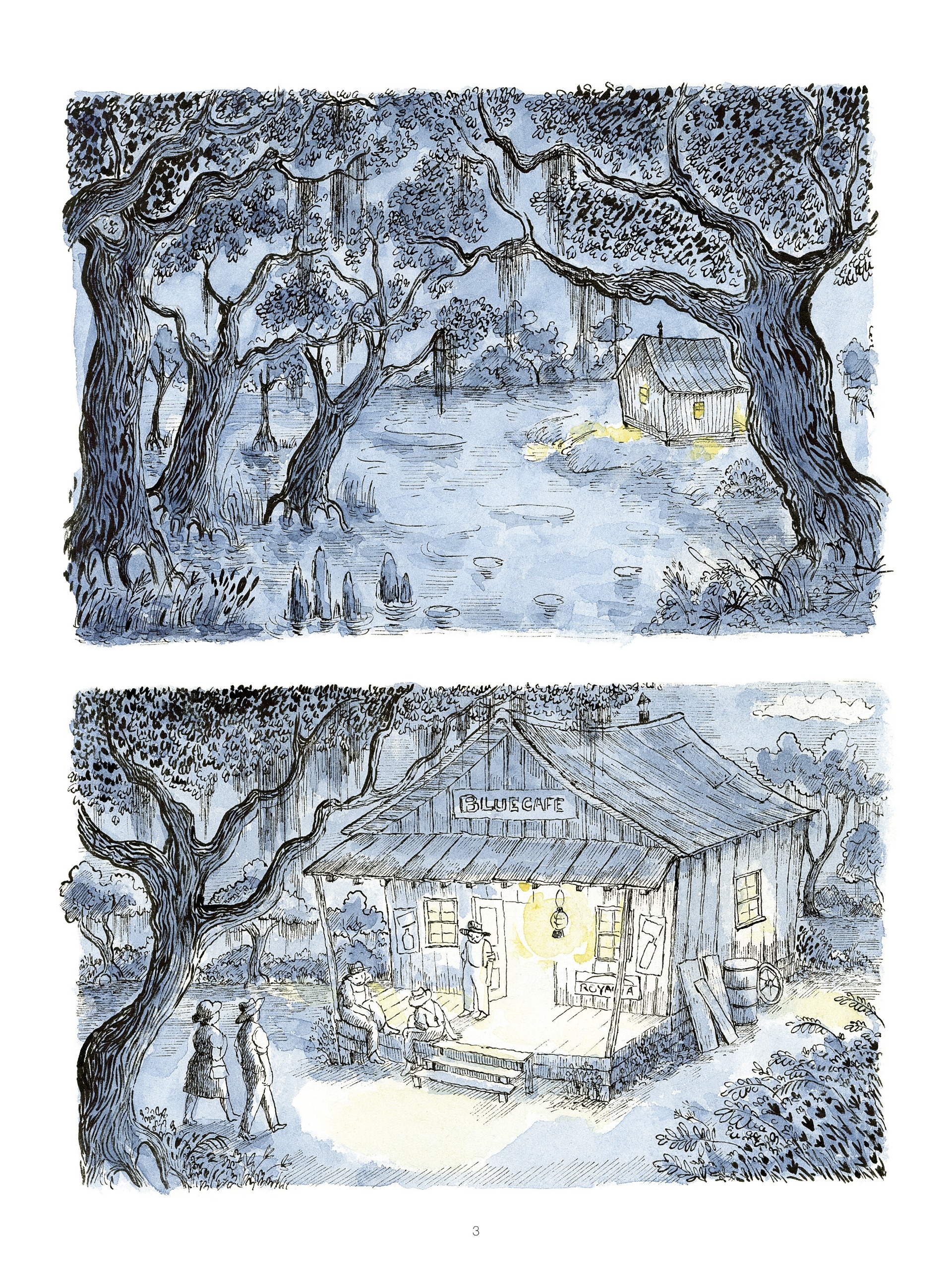 Read online Swamp: A Summer in the Bayou comic -  Issue # TPB (Part 1) - 5