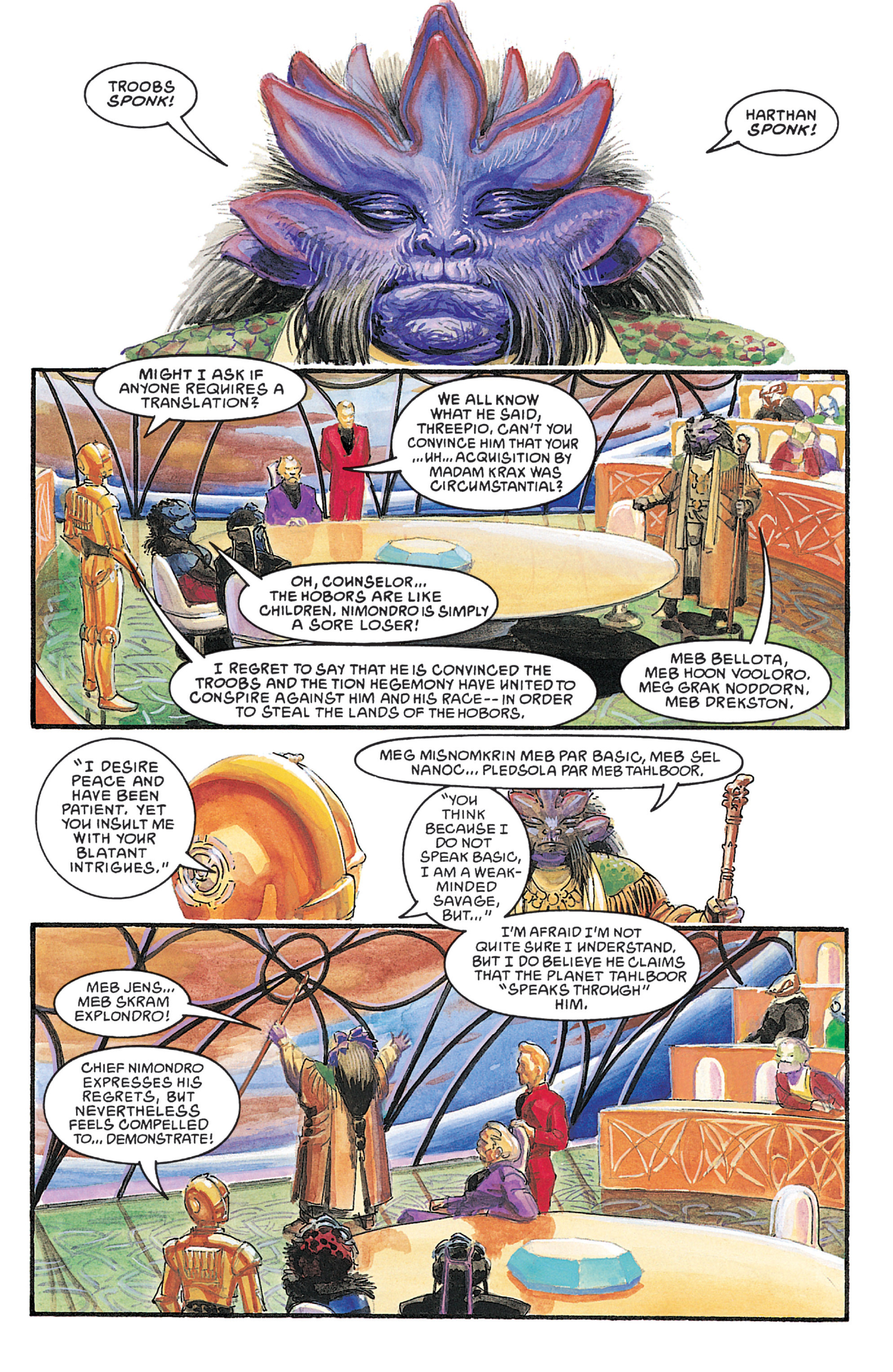 Read online Star Wars: The Protocol Offensive comic -  Issue # Full - 14