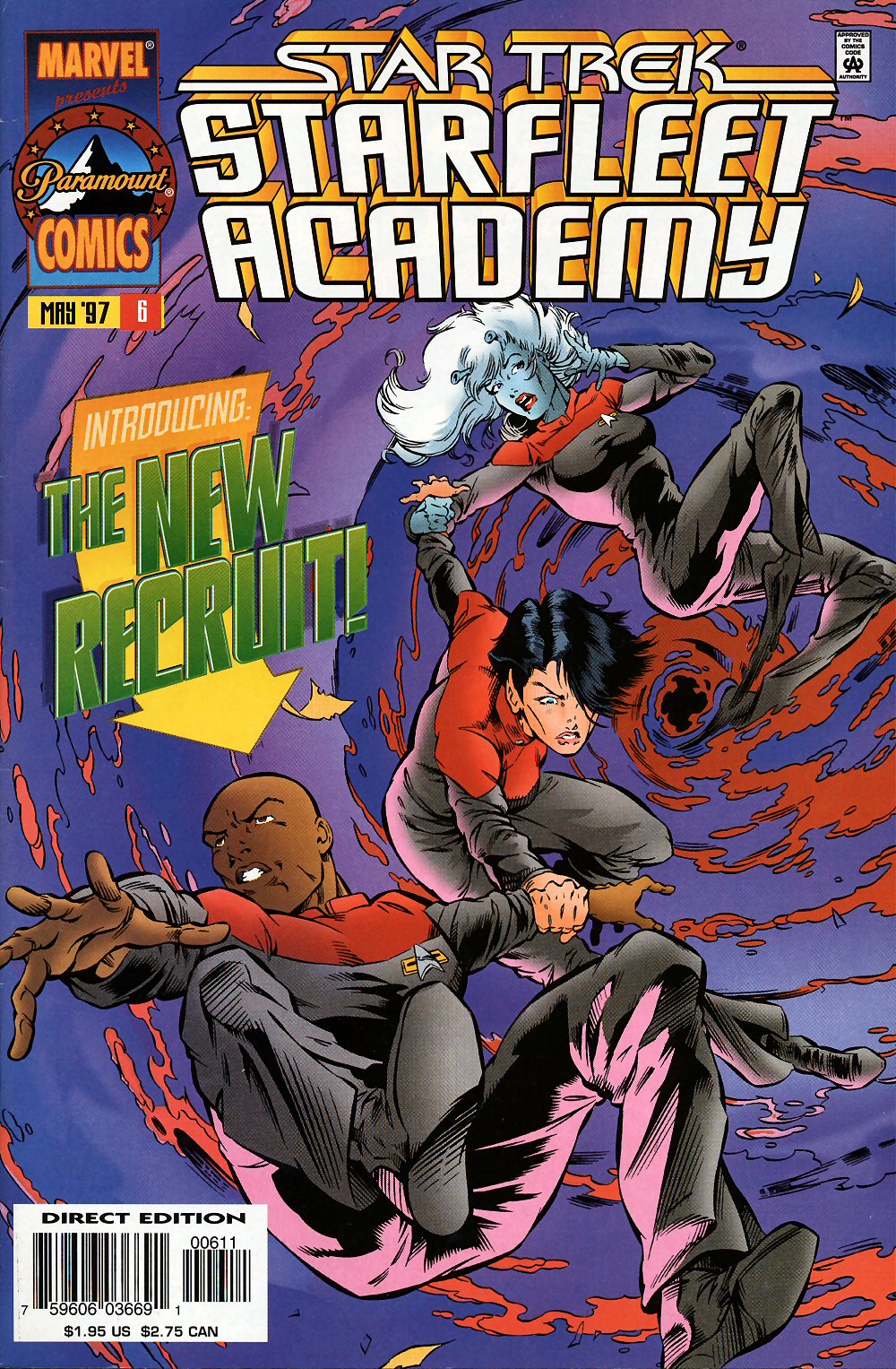 Read online Star Trek: Starfleet Academy (1996) comic -  Issue #6 - 1
