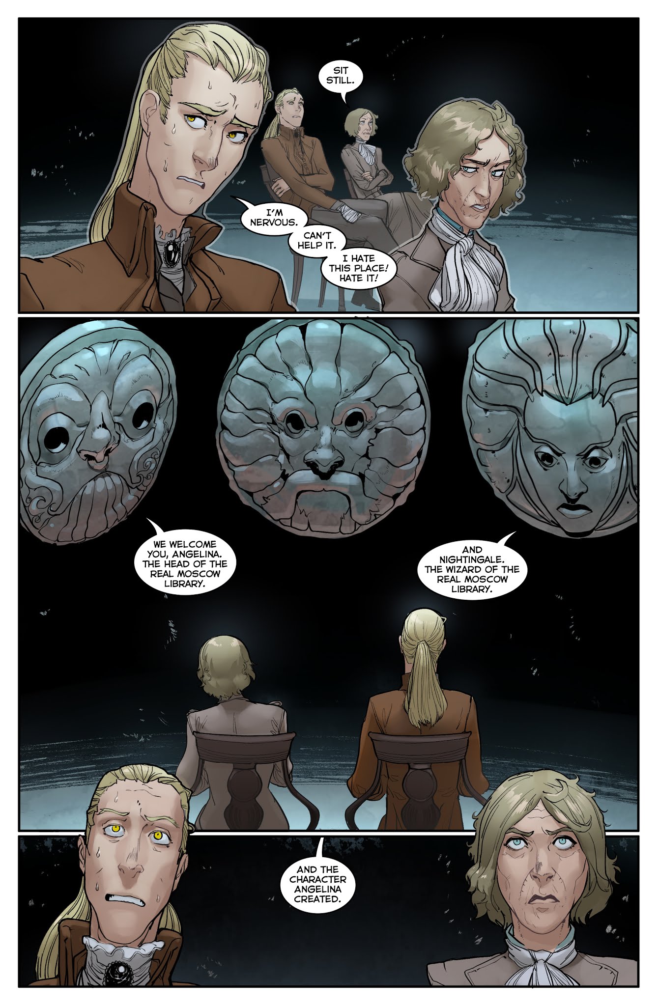 Read online Exlibrium comic -  Issue #10 - 29