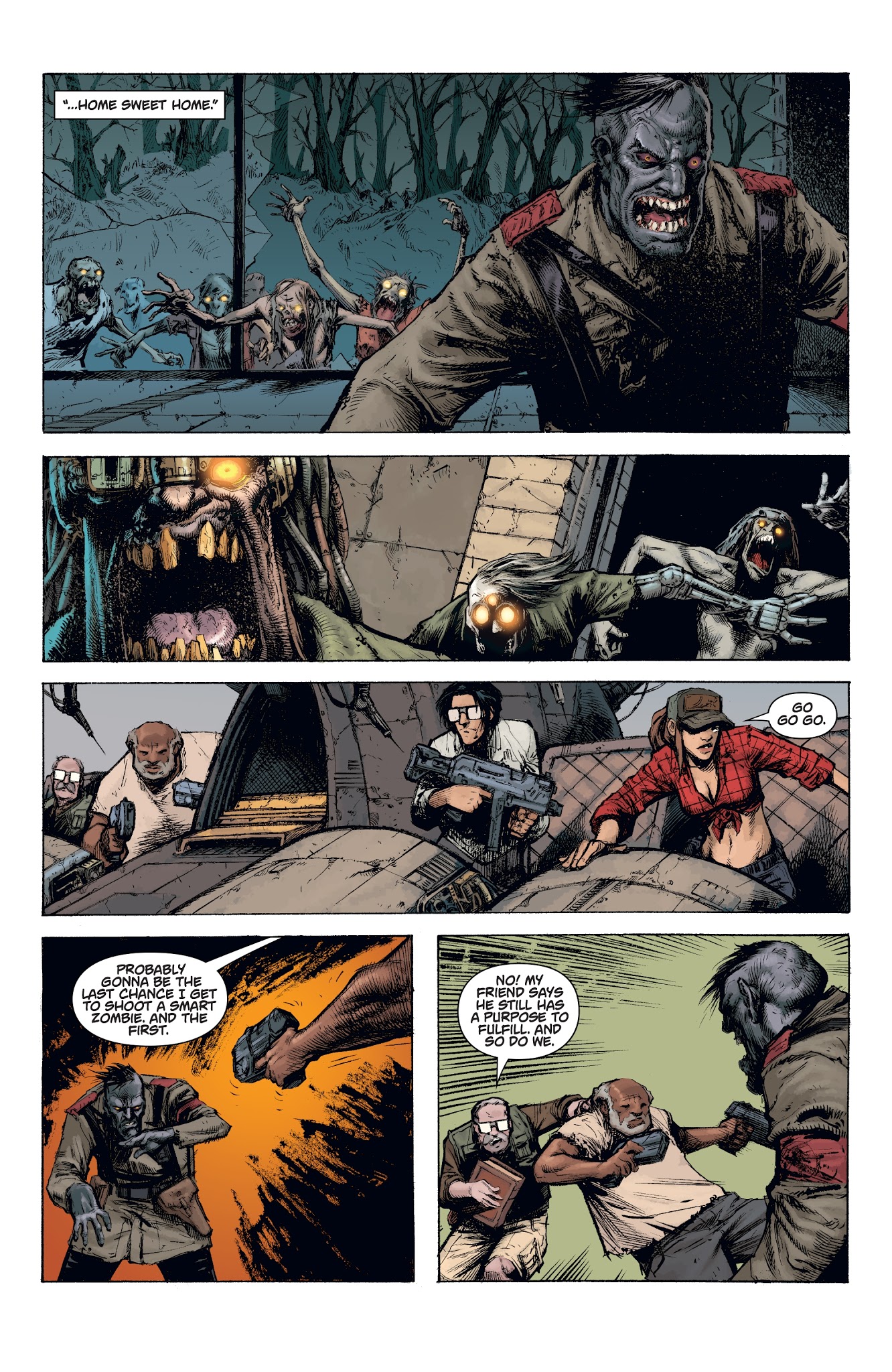 Read online Call of Duty: Zombies comic -  Issue #6 - 6