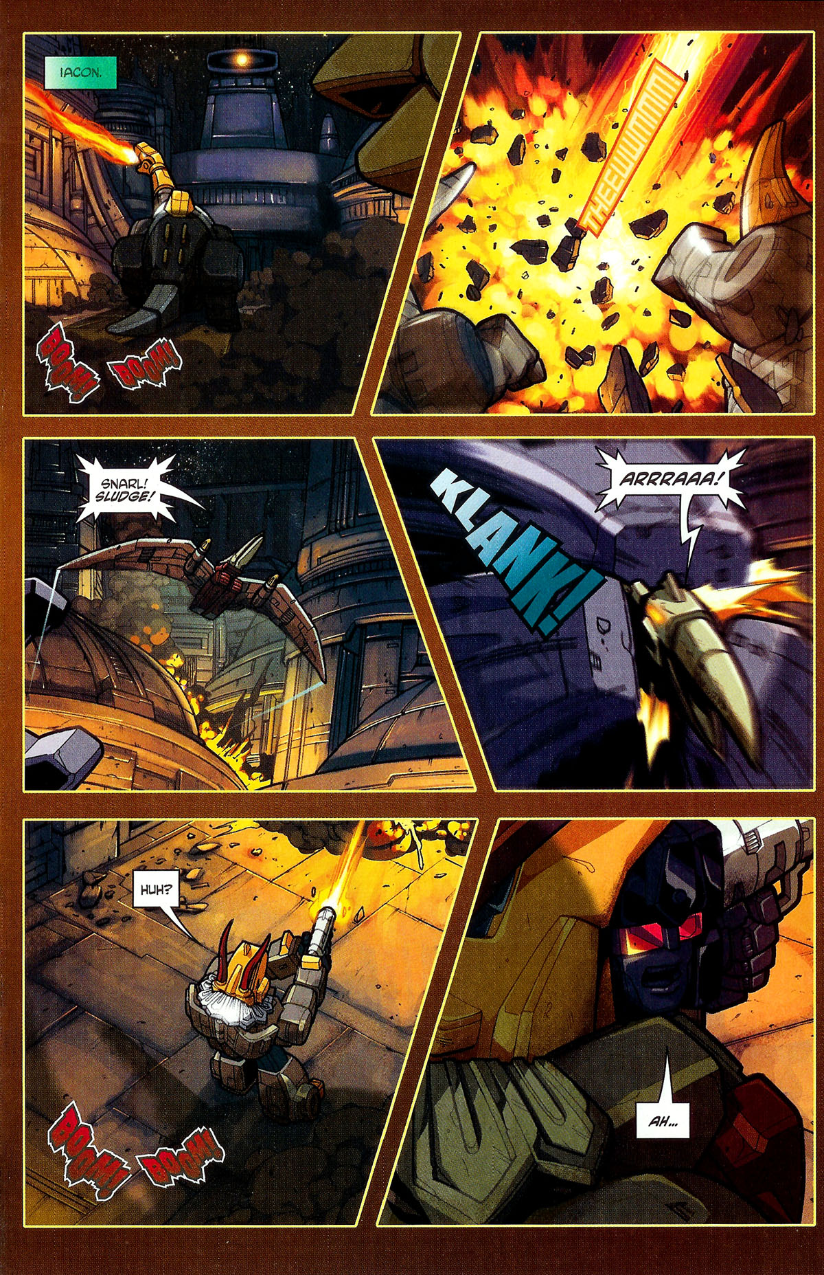 Read online Transformers: Generation 1 (2003) comic -  Issue #4 - 18