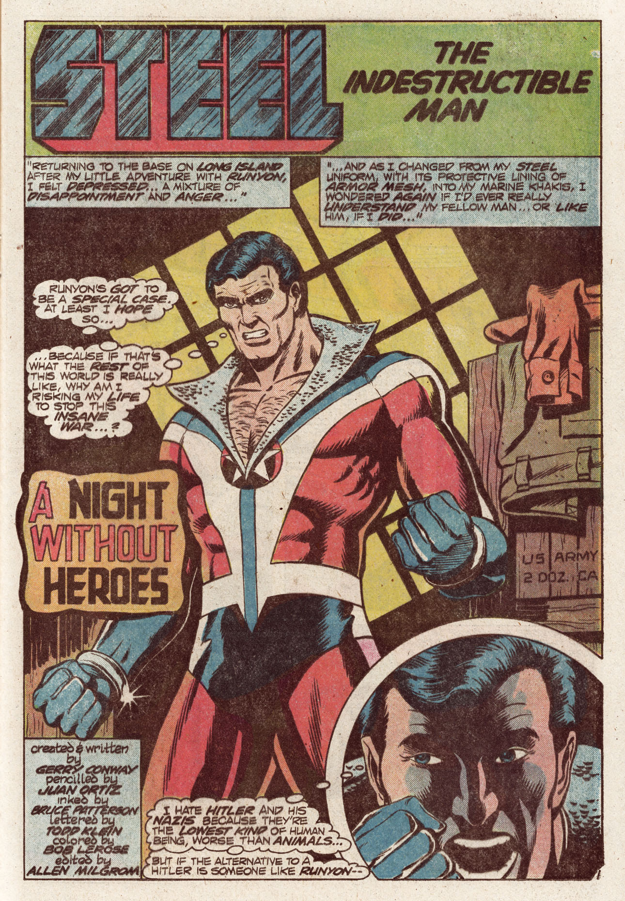 Read online Steel, The Indestructible Man comic -  Issue #3 - 21