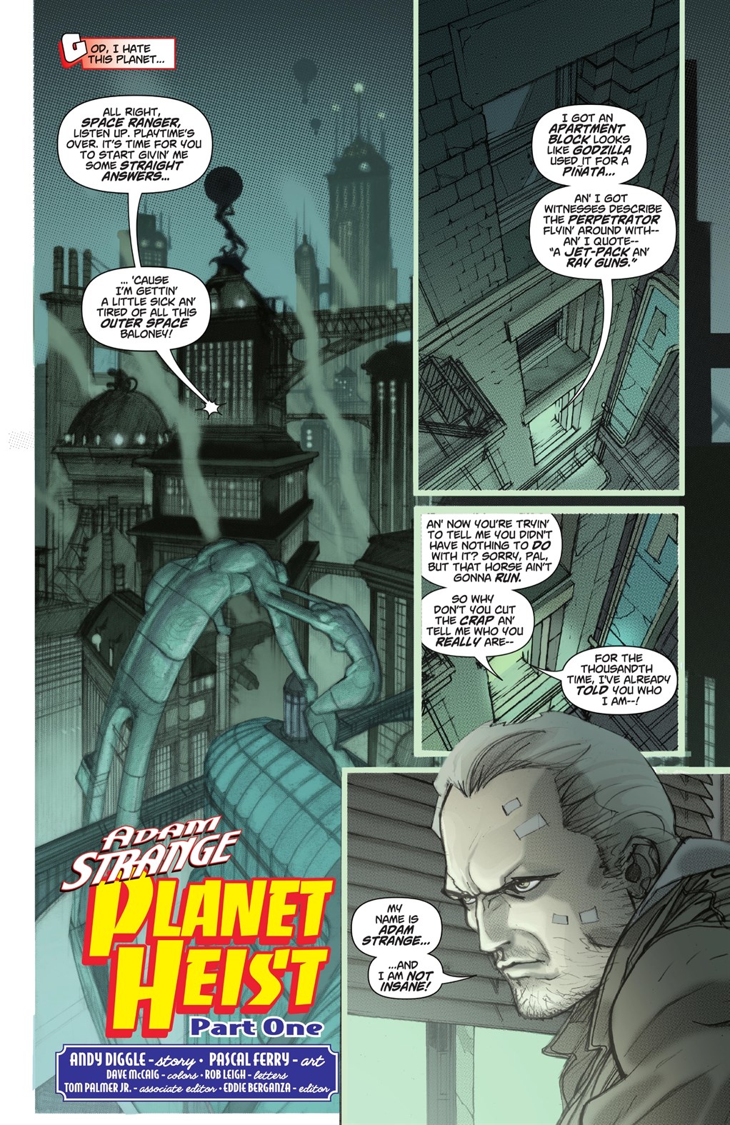 Read online Adam Strange: Between Two Worlds The Deluxe Edition comic -  Issue # TPB (Part 3) - 1