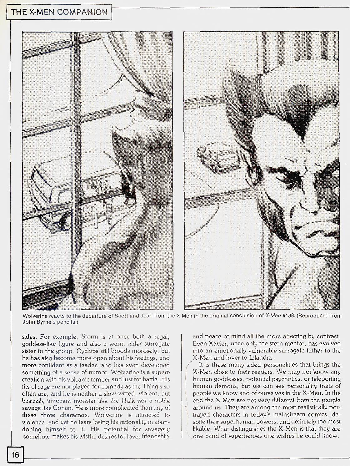 Read online The X-Men Companion comic -  Issue #2 - 16