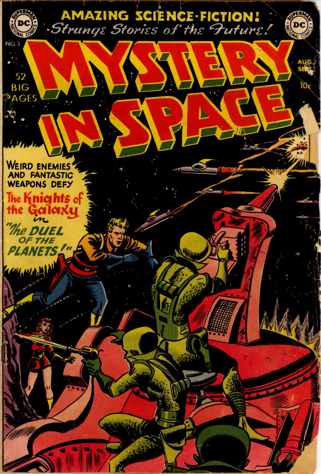 Read online Mystery in Space (1951) comic -  Issue #3 - 1