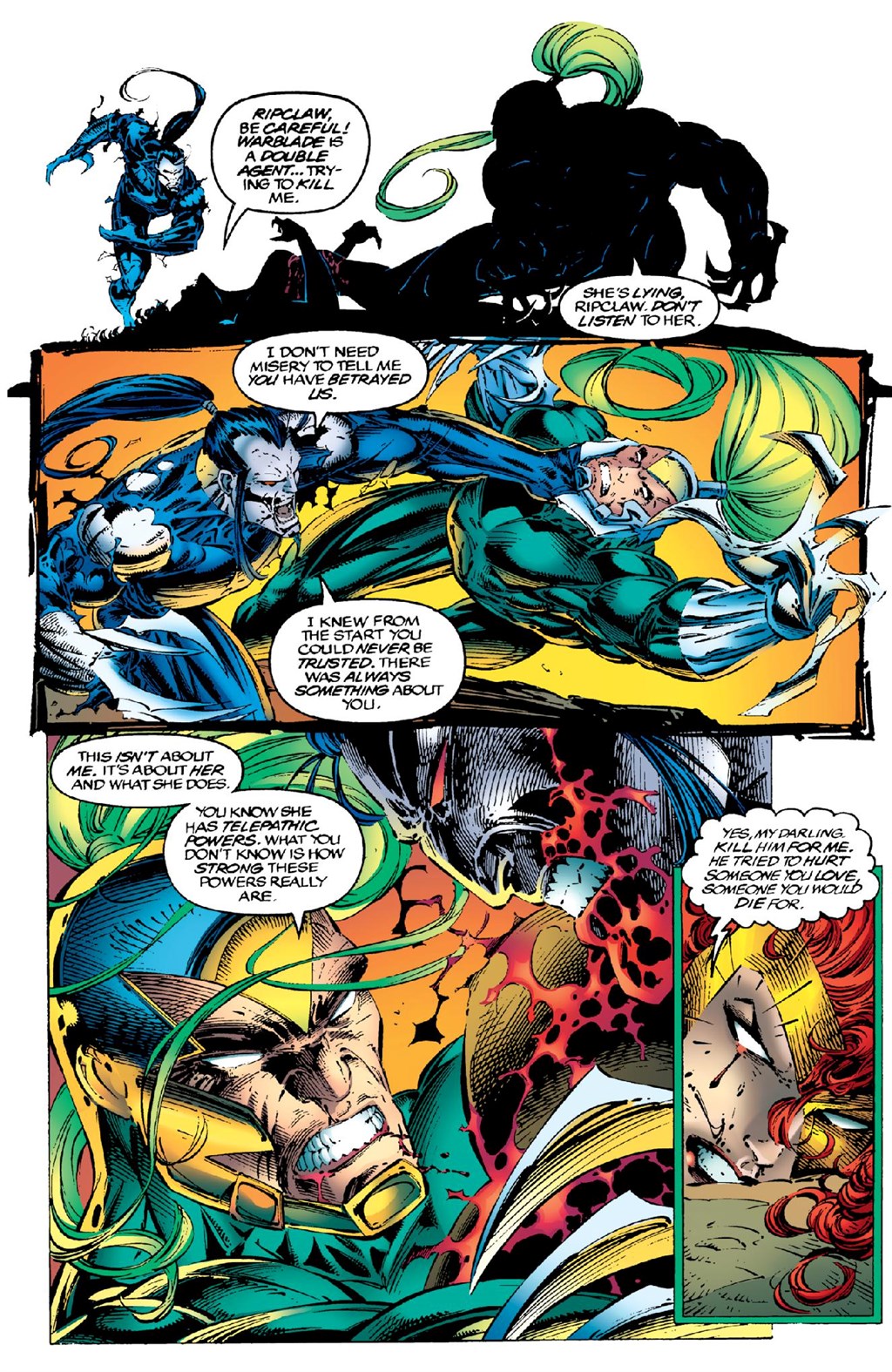 Read online Cyberforce (1992) comic -  Issue # _The Complete Cyberforce (Part 3) - 41