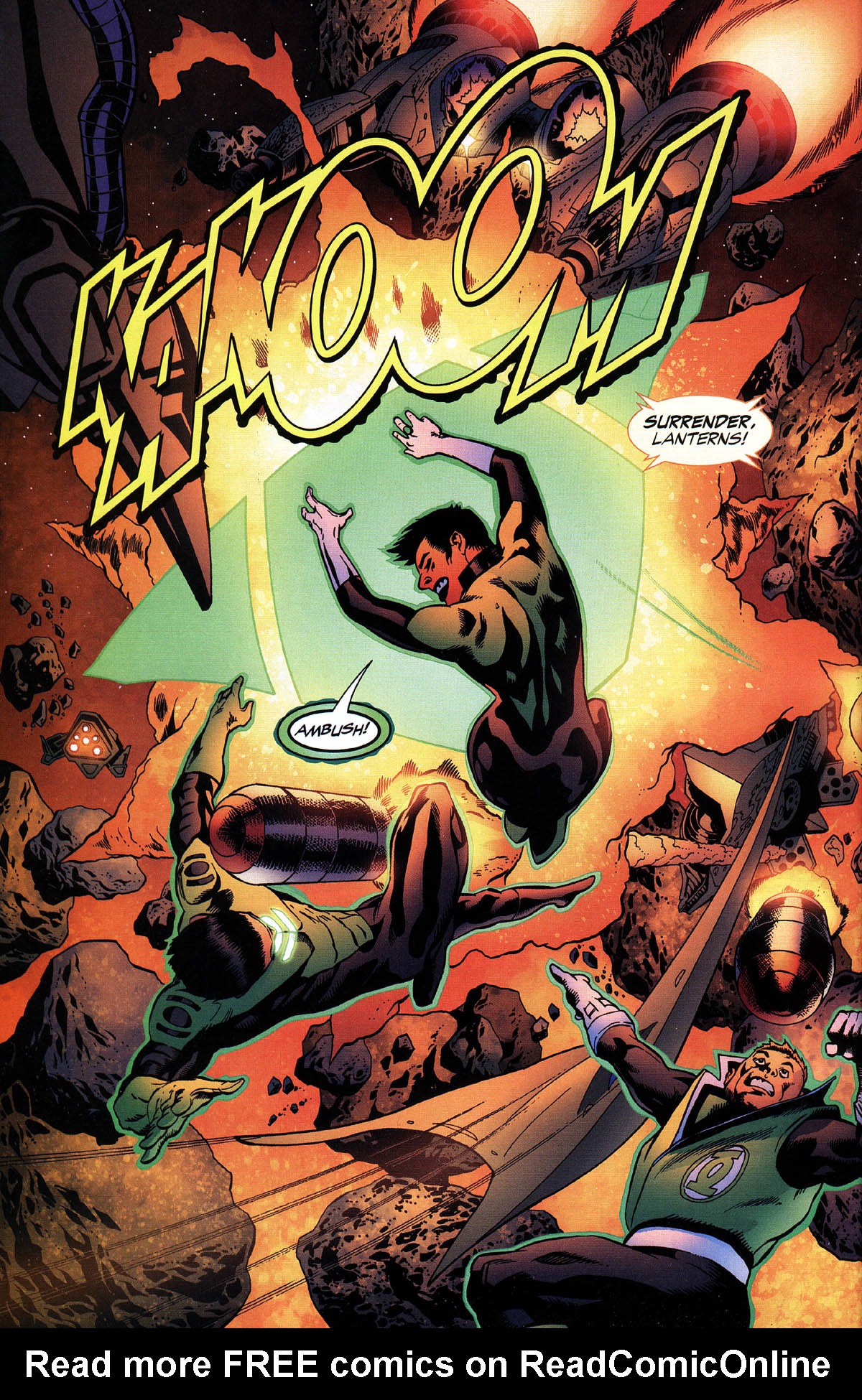 Read online Green Lantern Corps: Recharge comic -  Issue #3 - 17