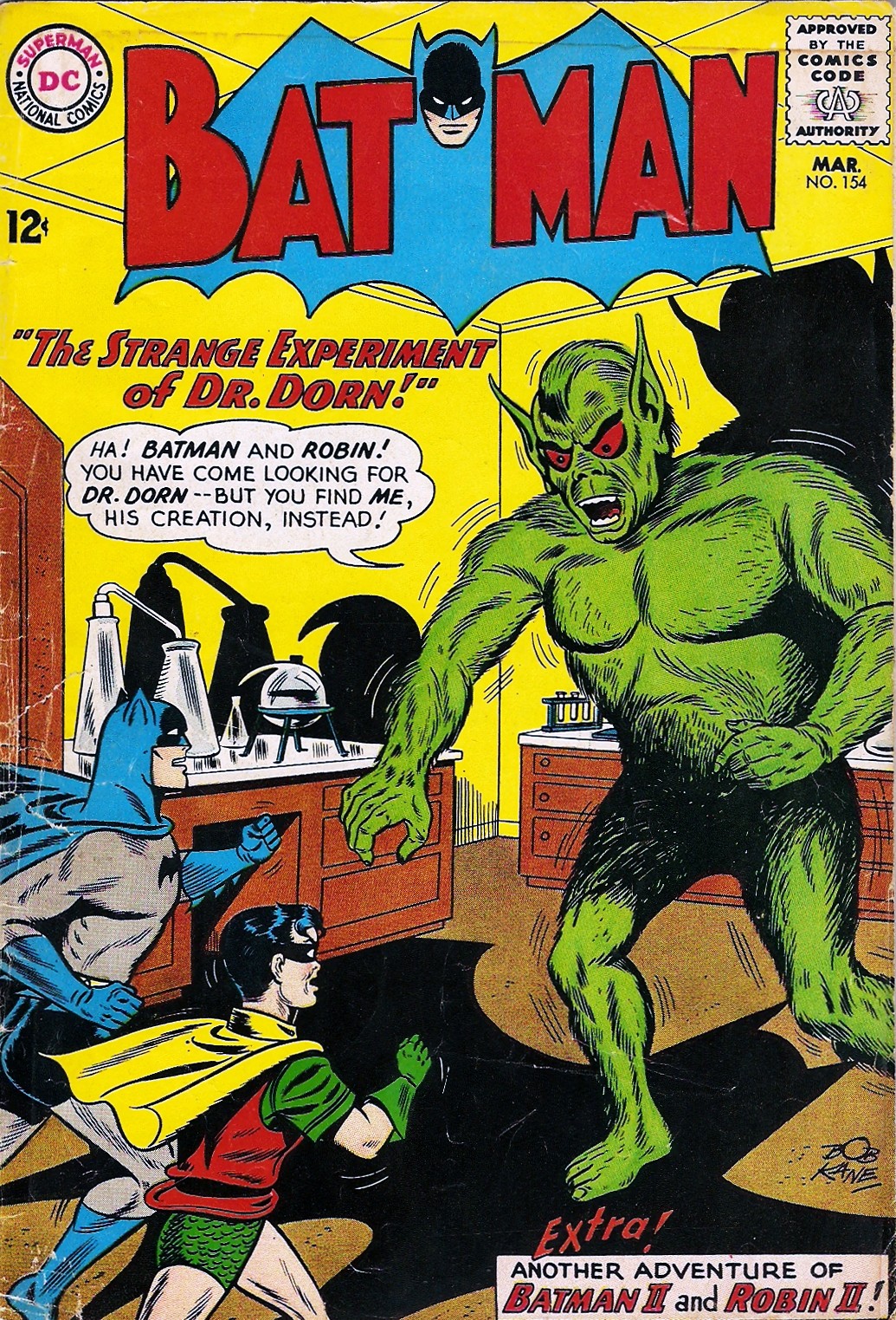 Read online Batman (1940) comic -  Issue #154 - 1