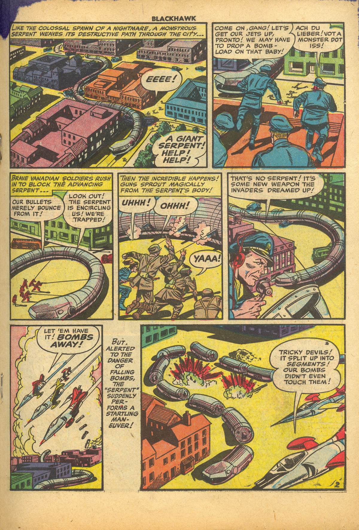 Read online Blackhawk (1957) comic -  Issue #66 - 20