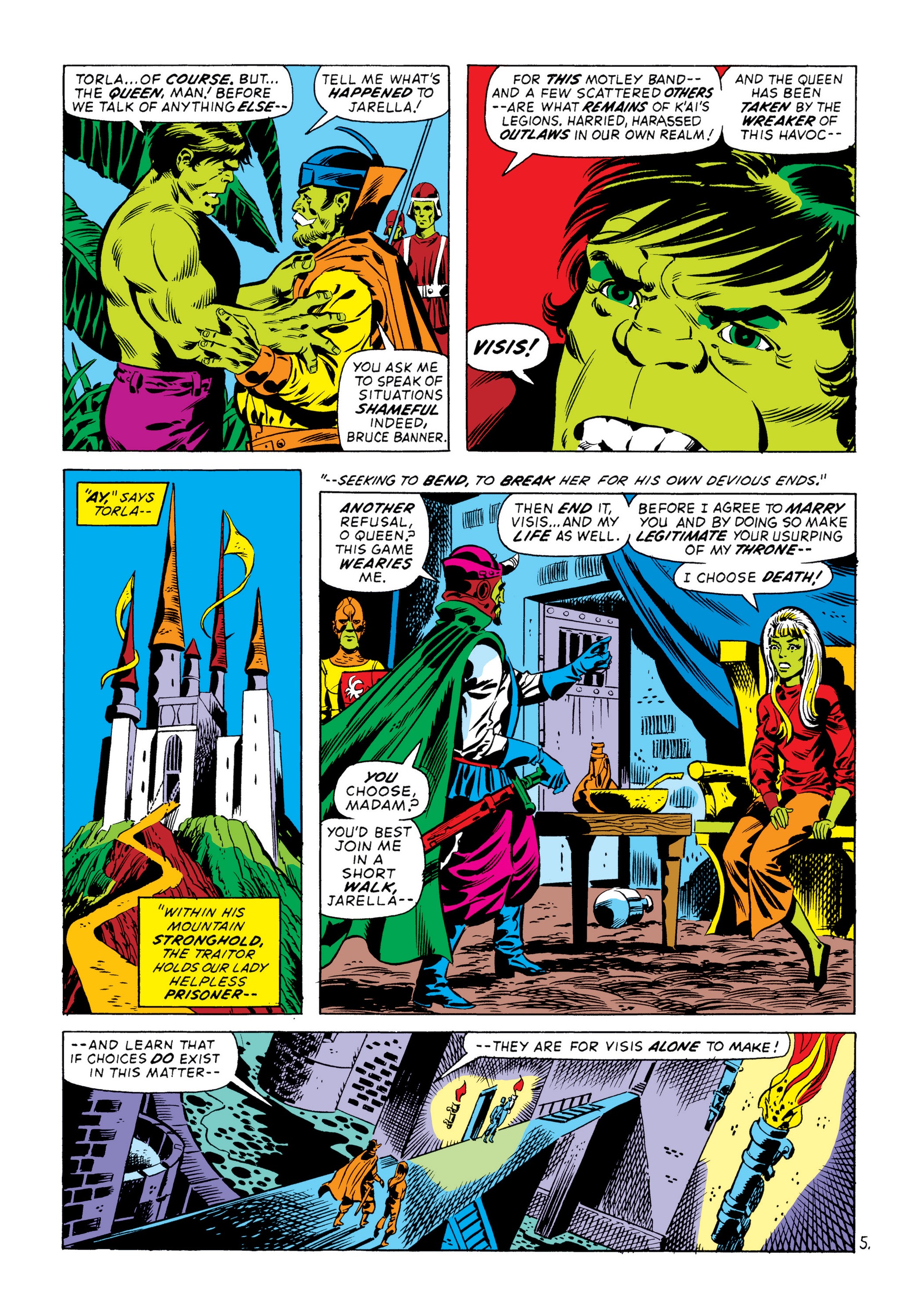 Read online Marvel Masterworks: The Incredible Hulk comic -  Issue # TPB 8 (Part 3) - 66