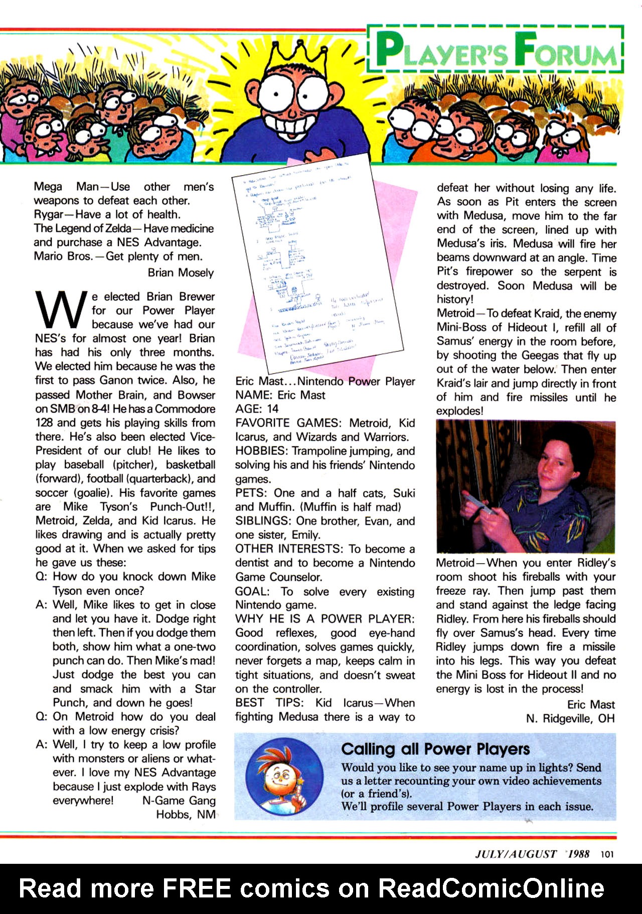 Read online Nintendo Power comic -  Issue #1 - 105