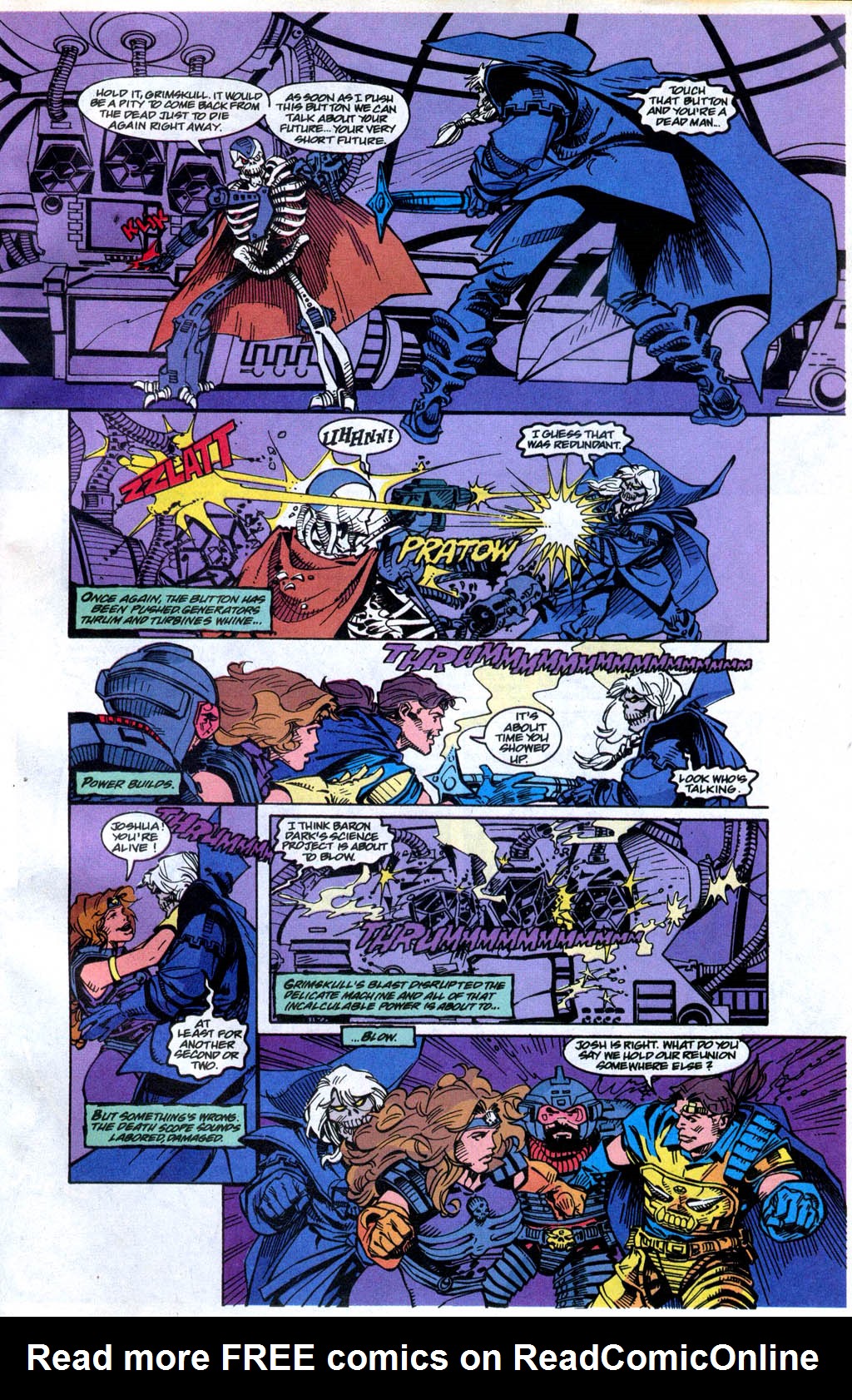 Read online Skeleton Warriors comic -  Issue #4 - 22