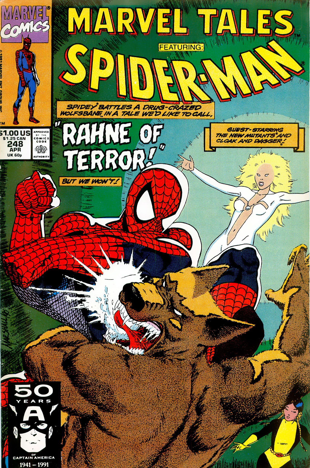 Read online Marvel Tales (1964) comic -  Issue #248 - 2