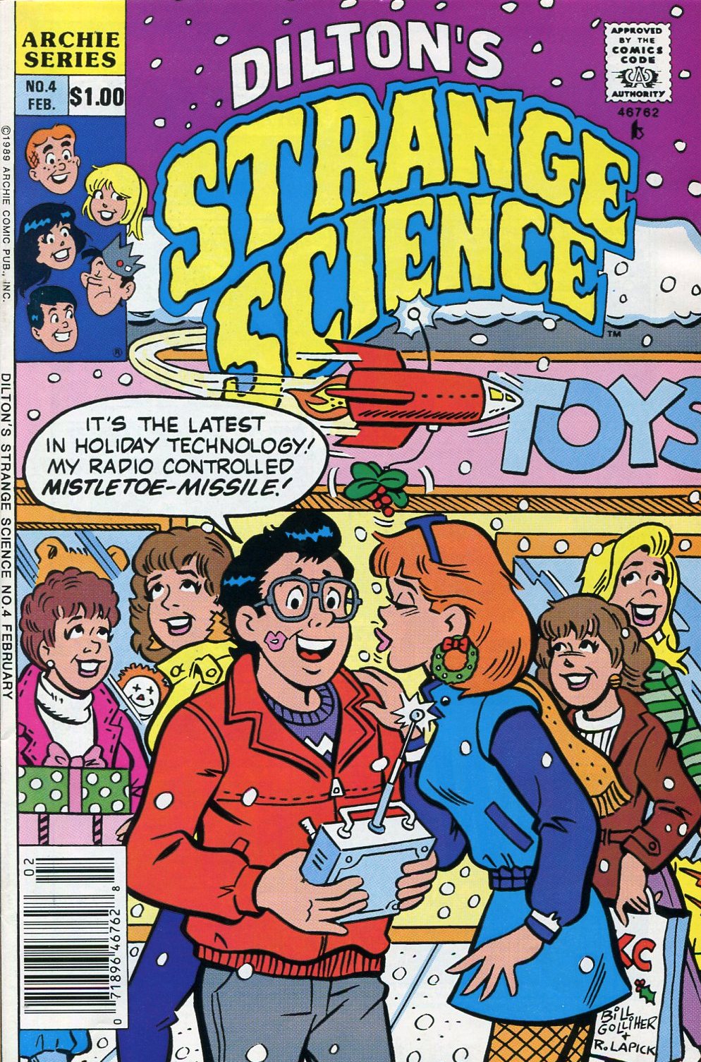 Read online Dilton's Strange Science comic -  Issue #4 - 1