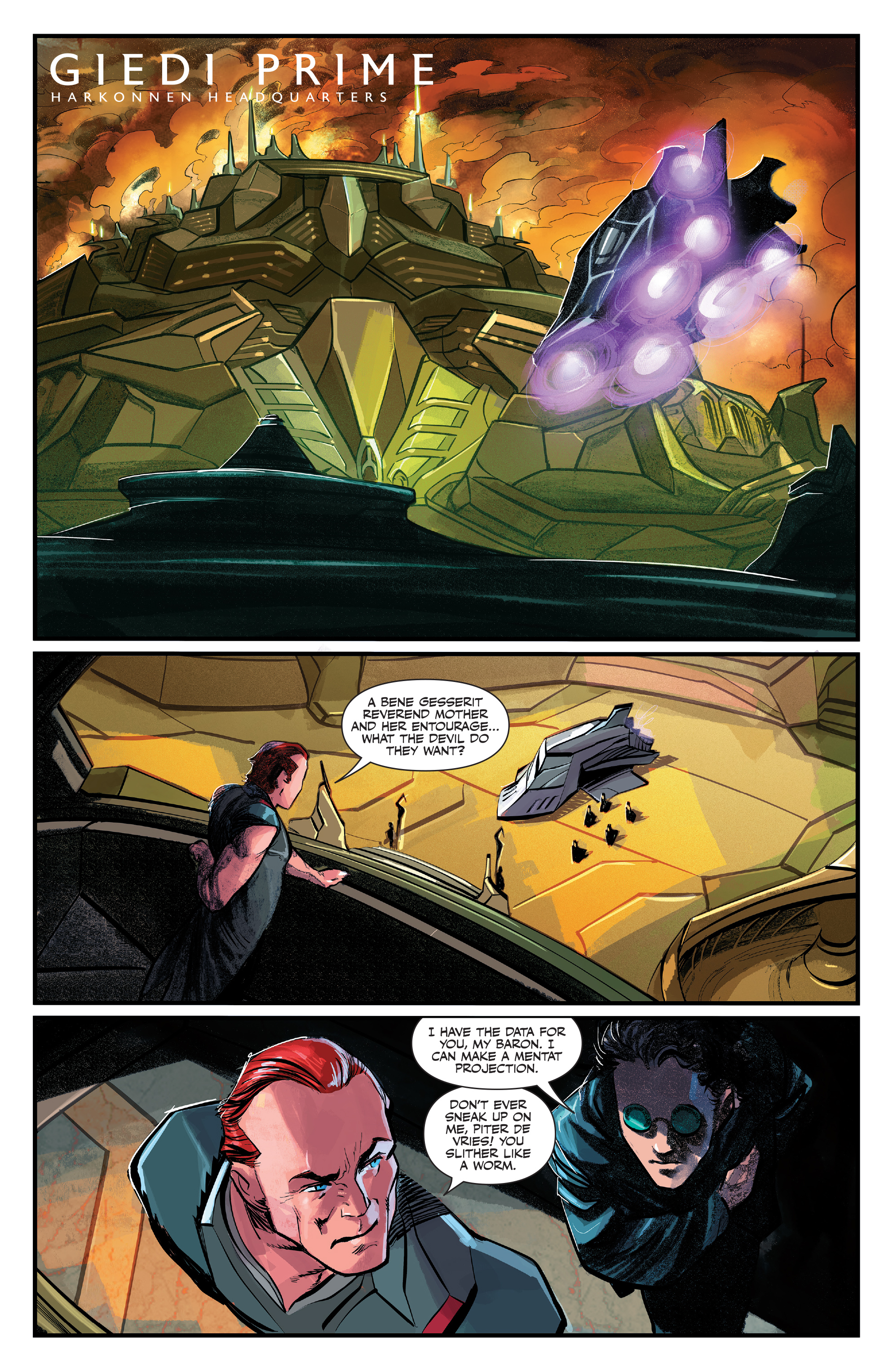 Read online Dune: House Atreides comic -  Issue #3 - 3